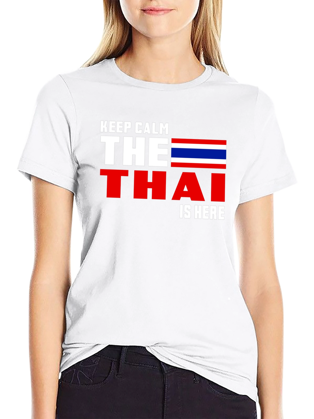 Keep Calm Thai Flag T-Shirt