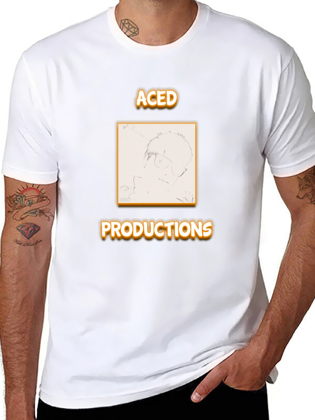 Aced Productions Black T-Shirt