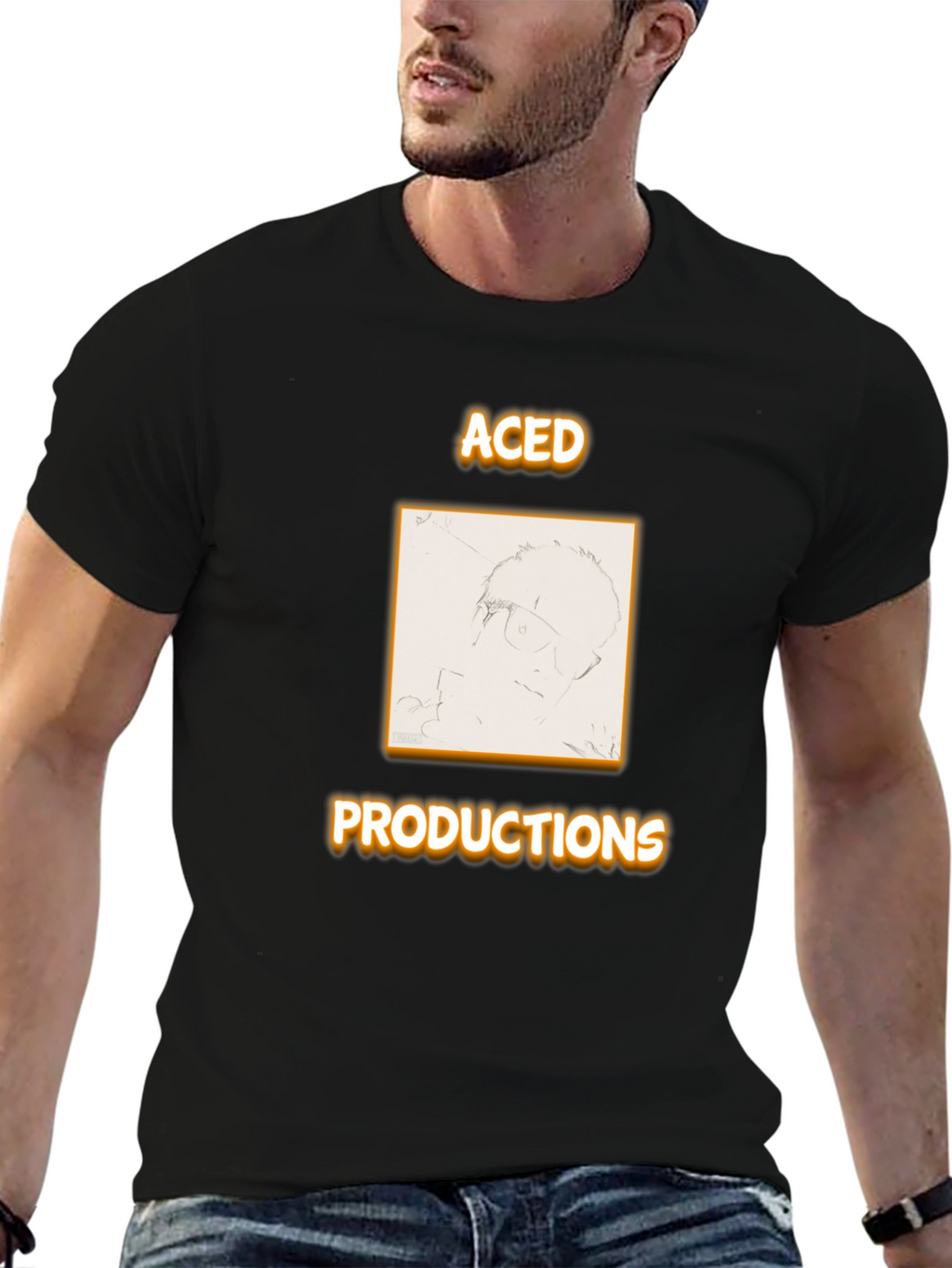 Aced Productions Black T-Shirt