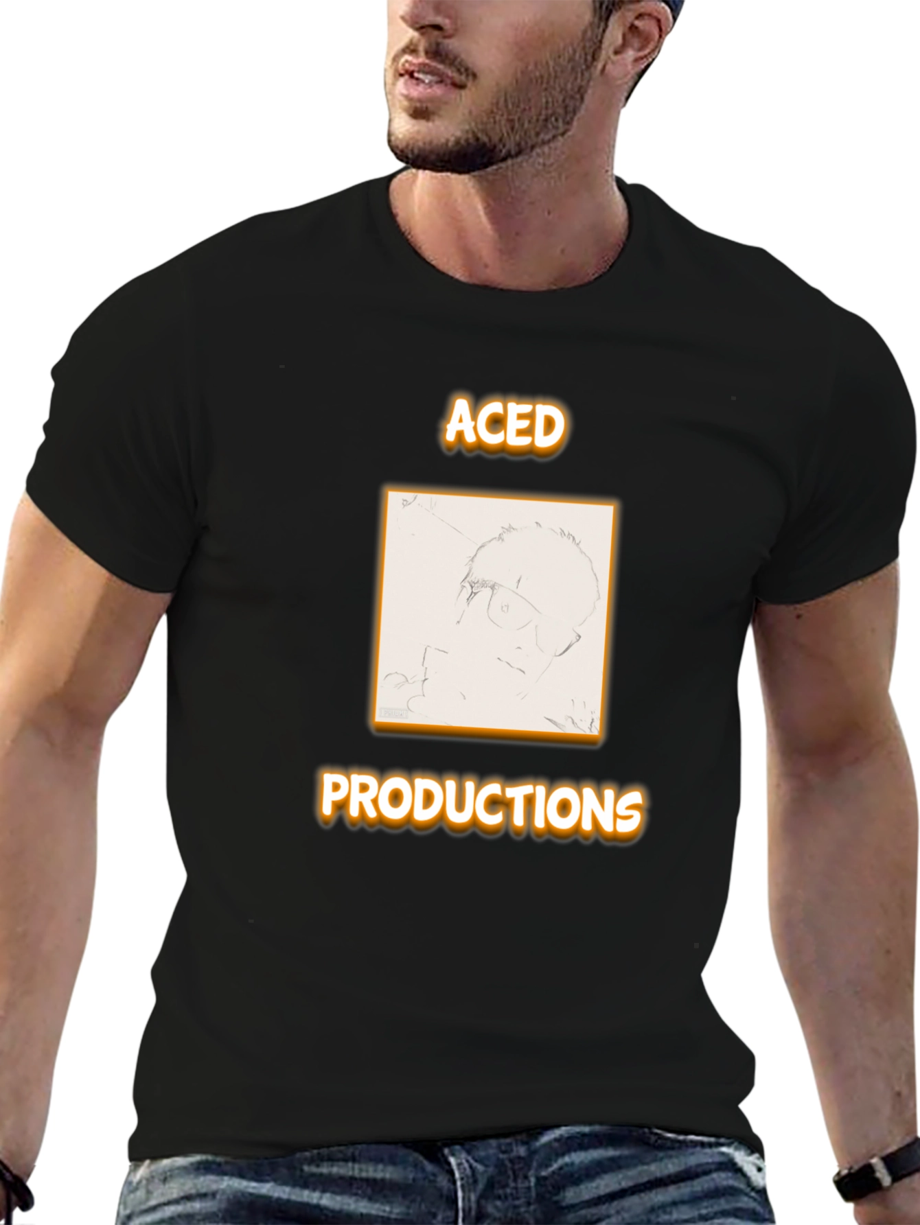 Aced Productions Black T-Shirt