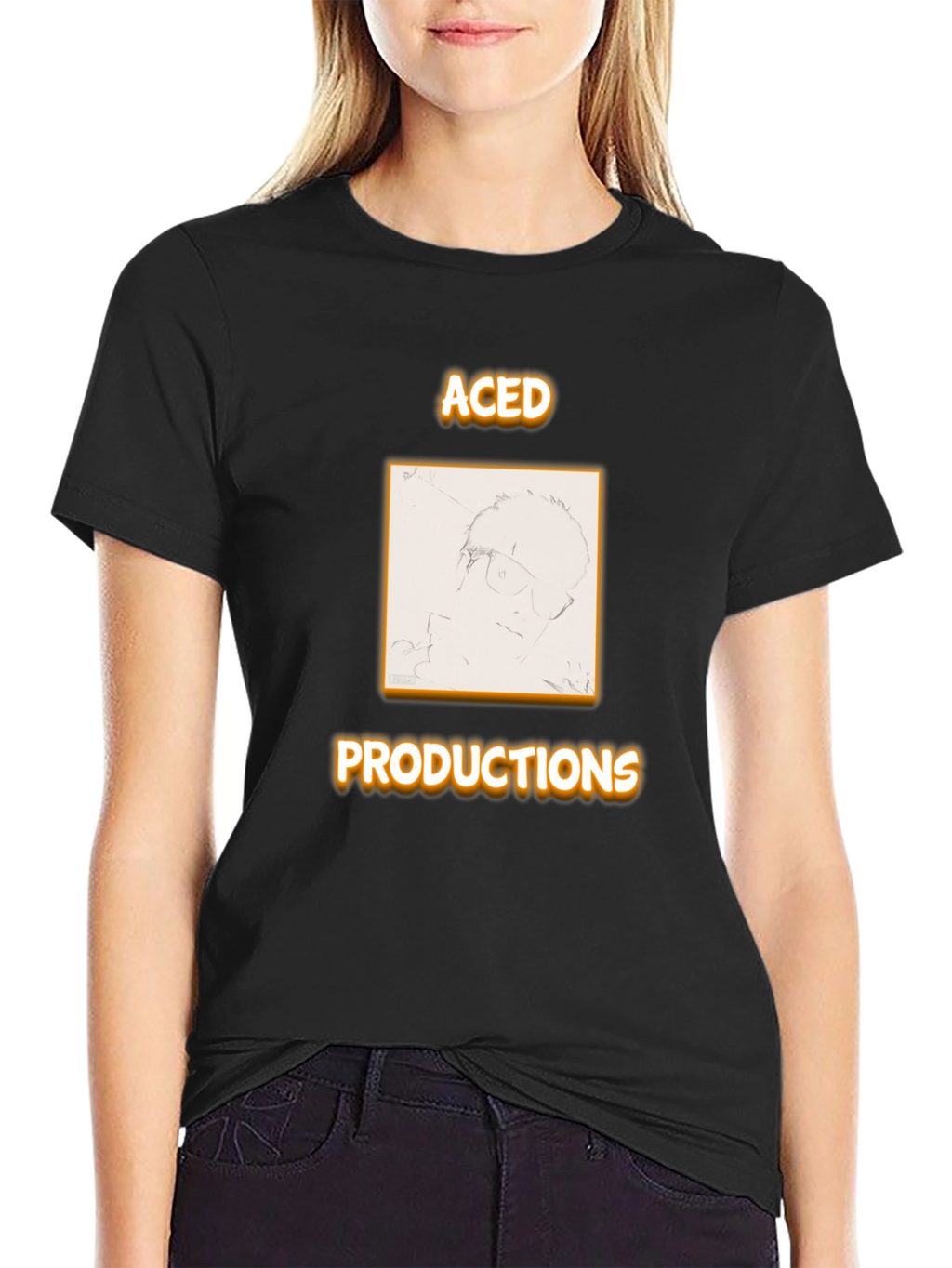 Aced Productions Black T-Shirt