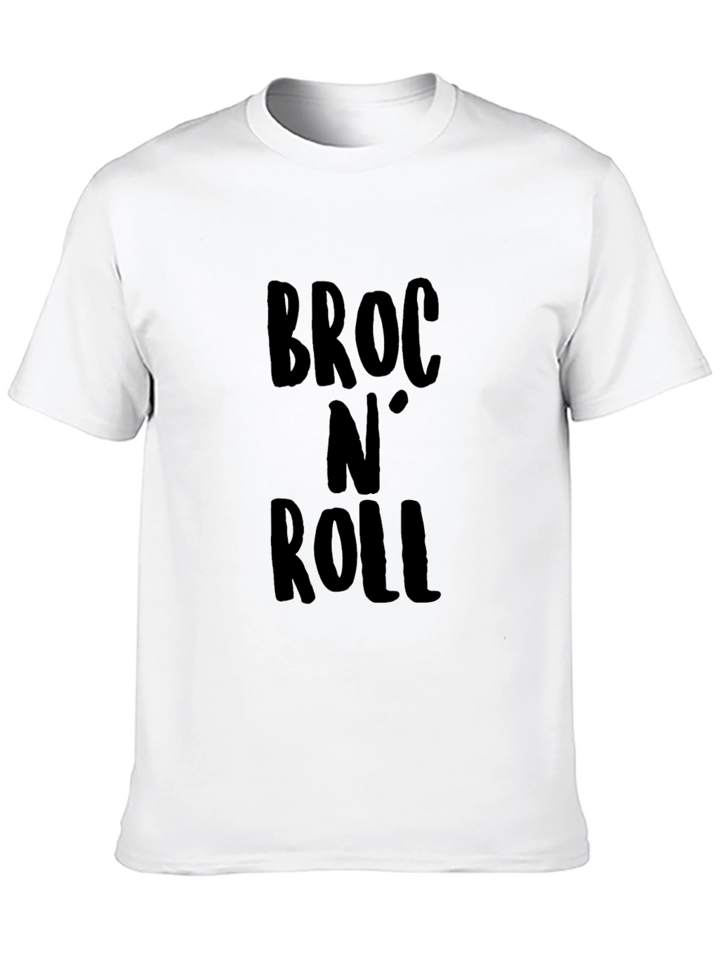 Broc N Roll Black Graphic T-Shirt