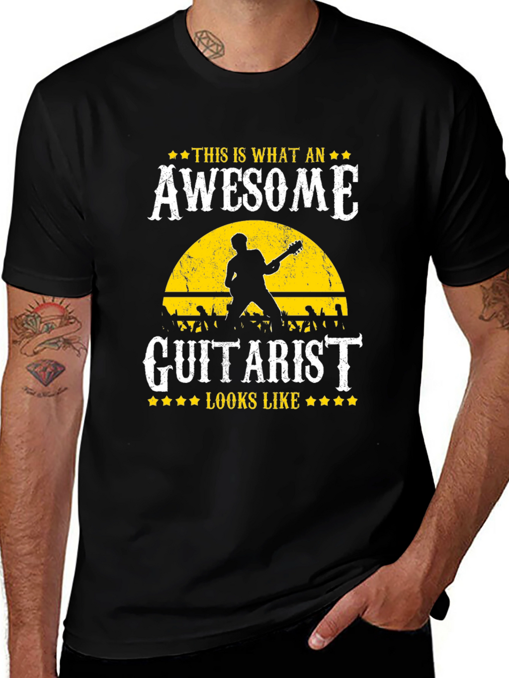 Awesome Guitarist T-Shirt - Musician Gift