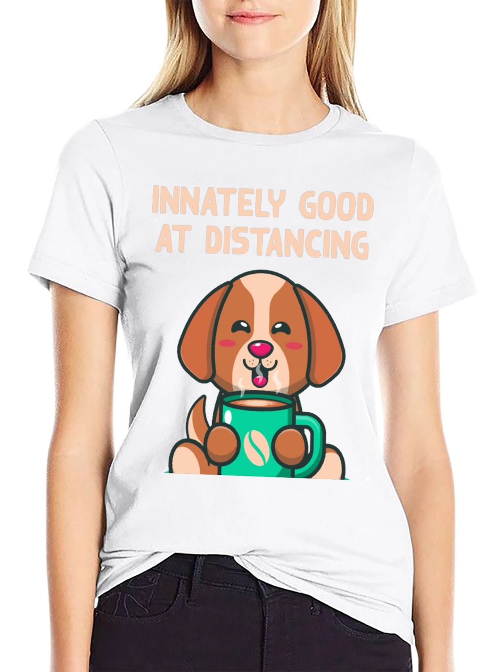Innate Good Distancing Dog T-Shirt