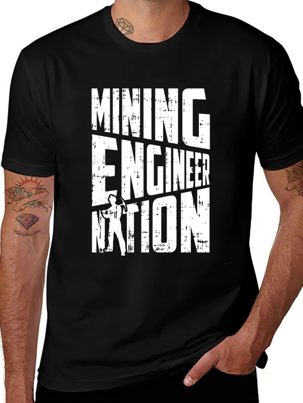 Mining Engineer Nation Graphic Tee