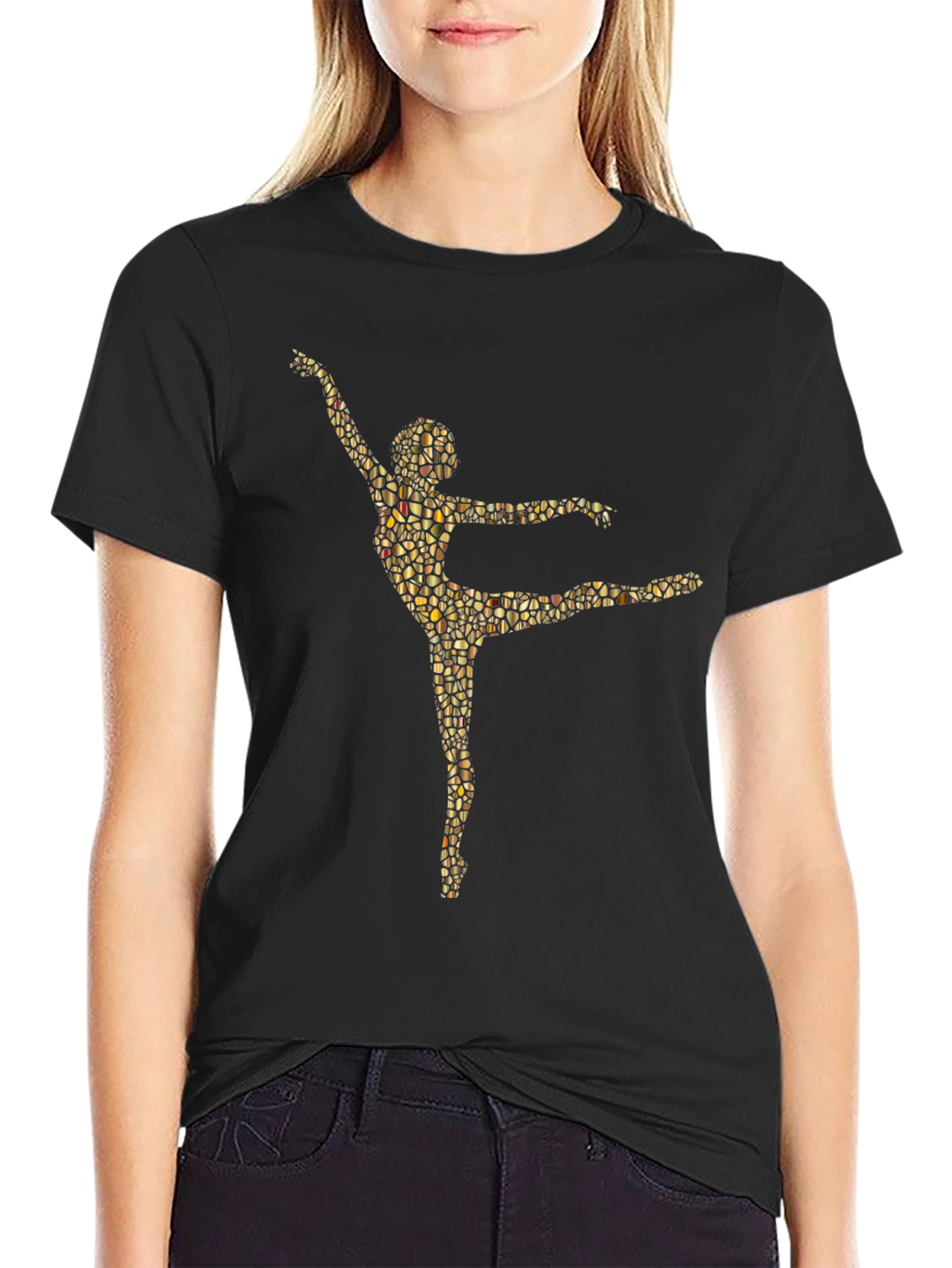 Mosaic Dancer Graphic T-Shirt
