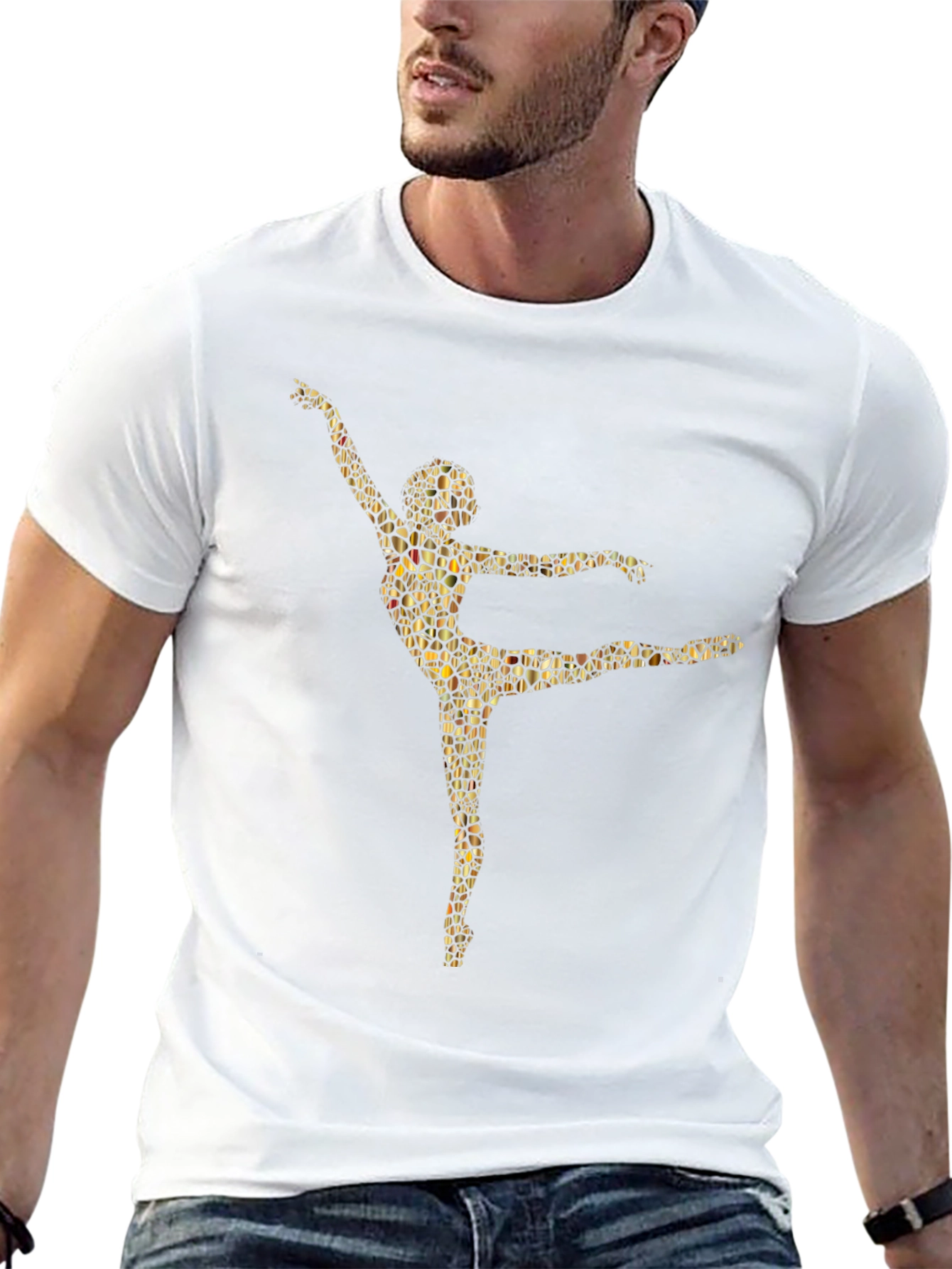 Mosaic Dancer Graphic T-Shirt