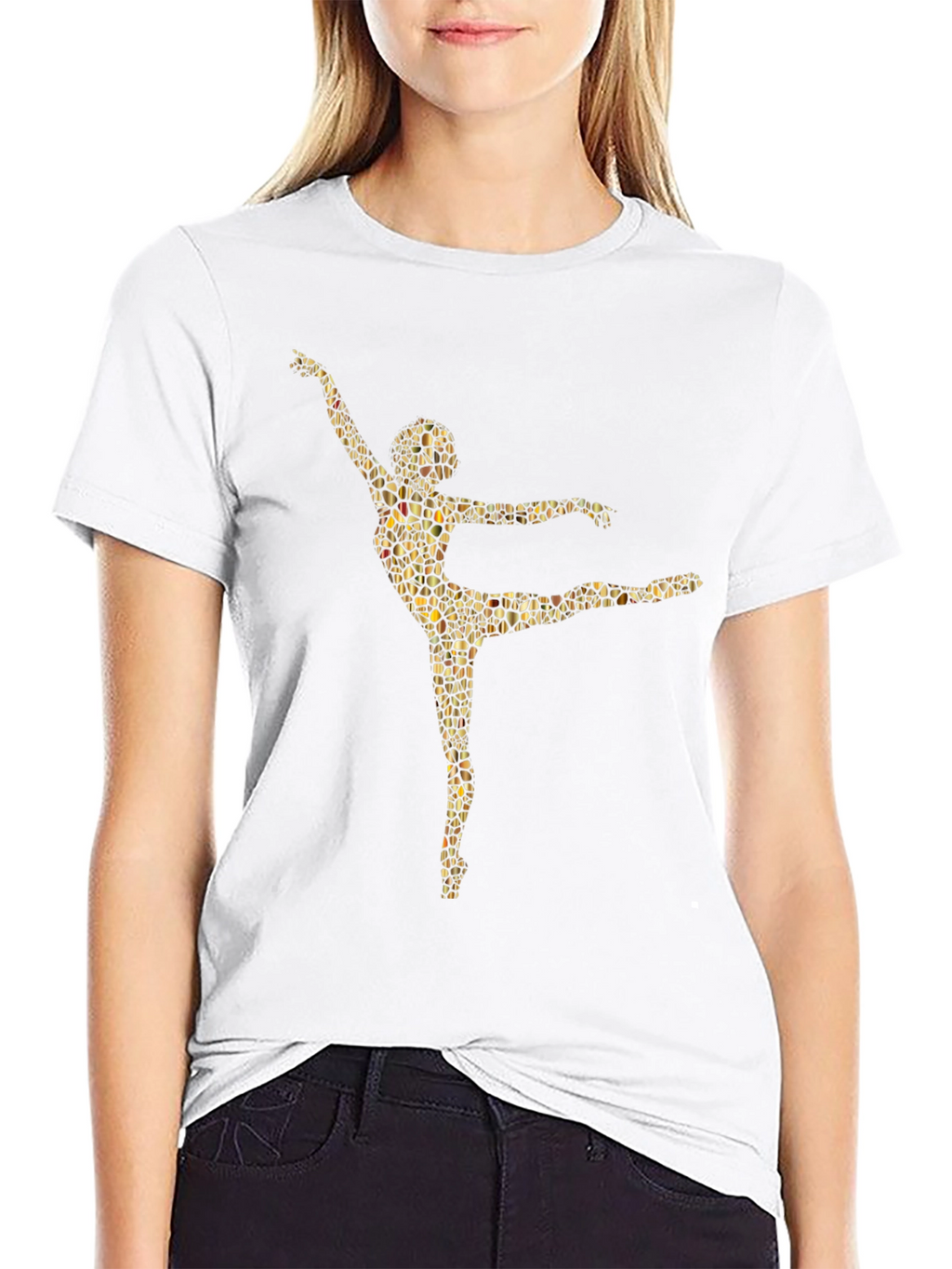 Mosaic Dancer Graphic T-Shirt