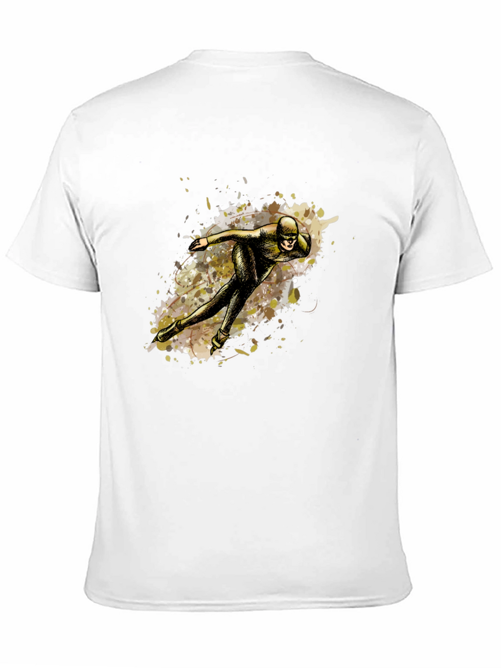 Speed Skater Graphic Tee - Black