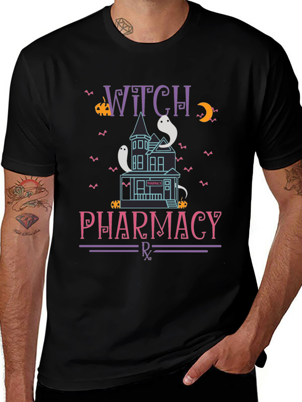 Witch Pharmacy Halloween T-Shirt