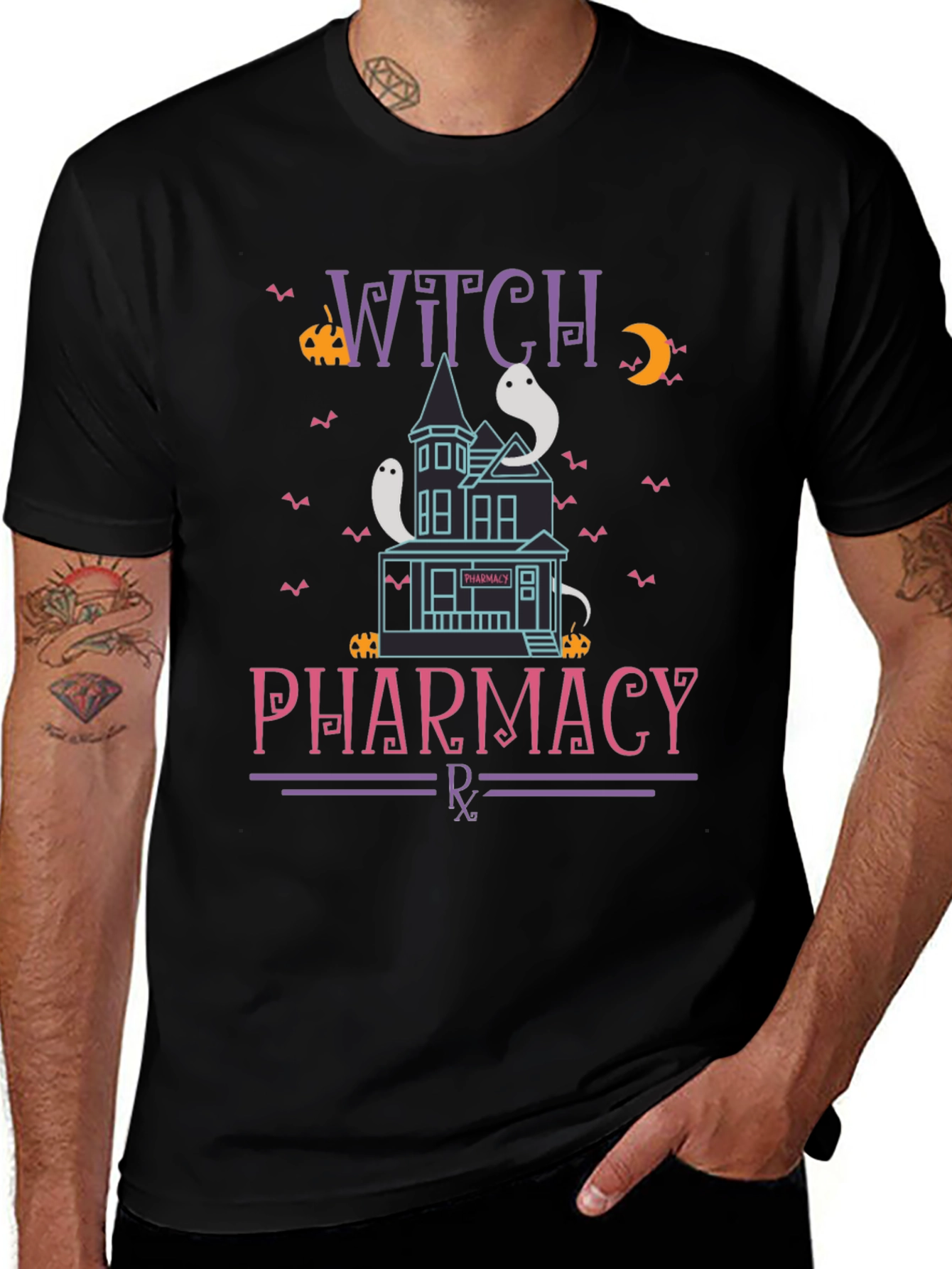Witch Pharmacy Halloween T-Shirt