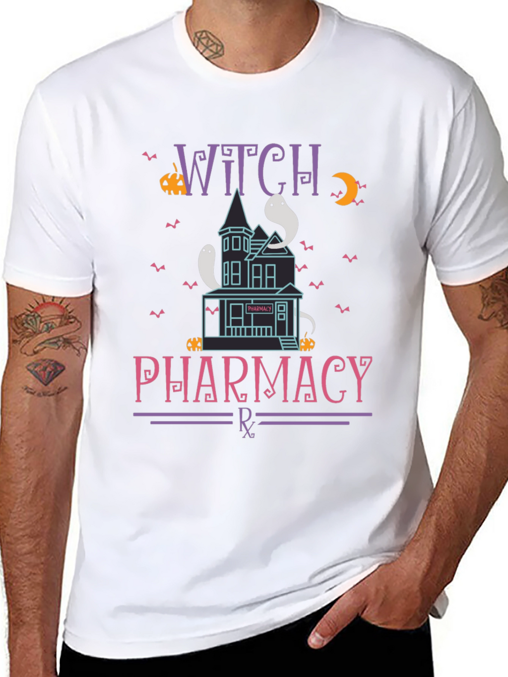 Witch Pharmacy Halloween T-Shirt