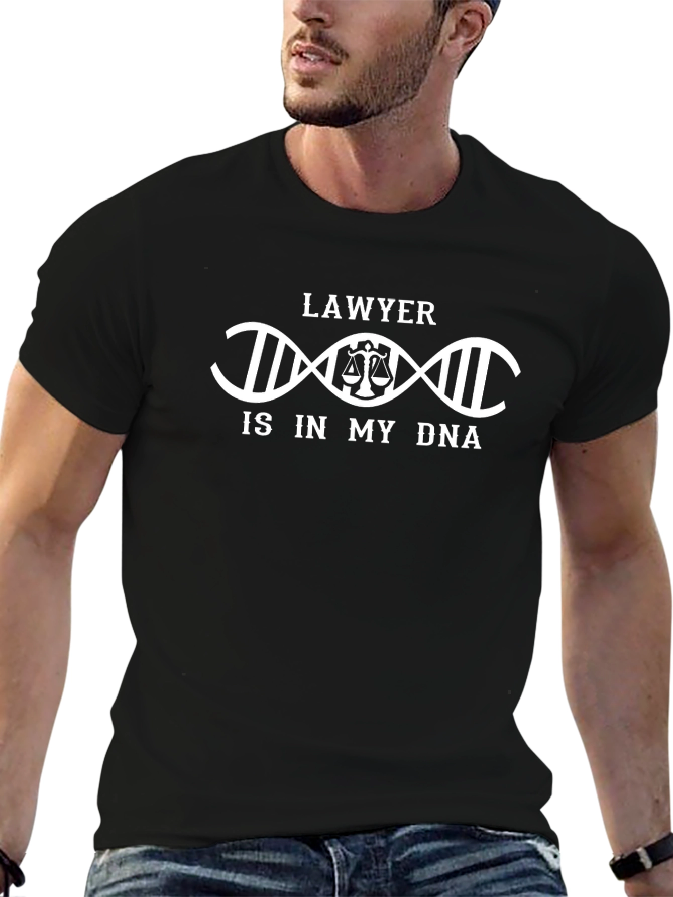 Lawyer DNA T-Shirt - Legal Profession Tee