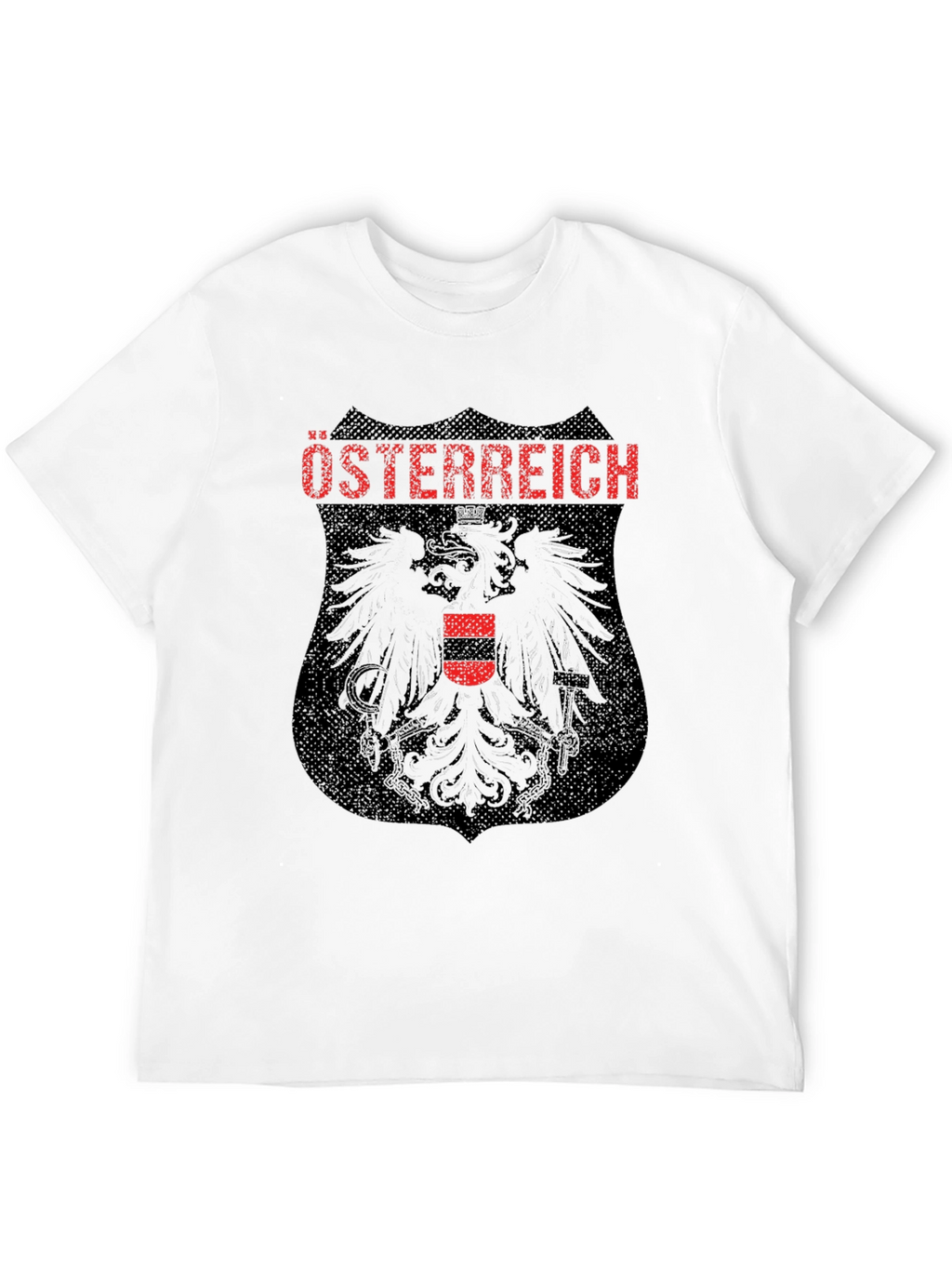 Austria Crest Graphic Tee - Black