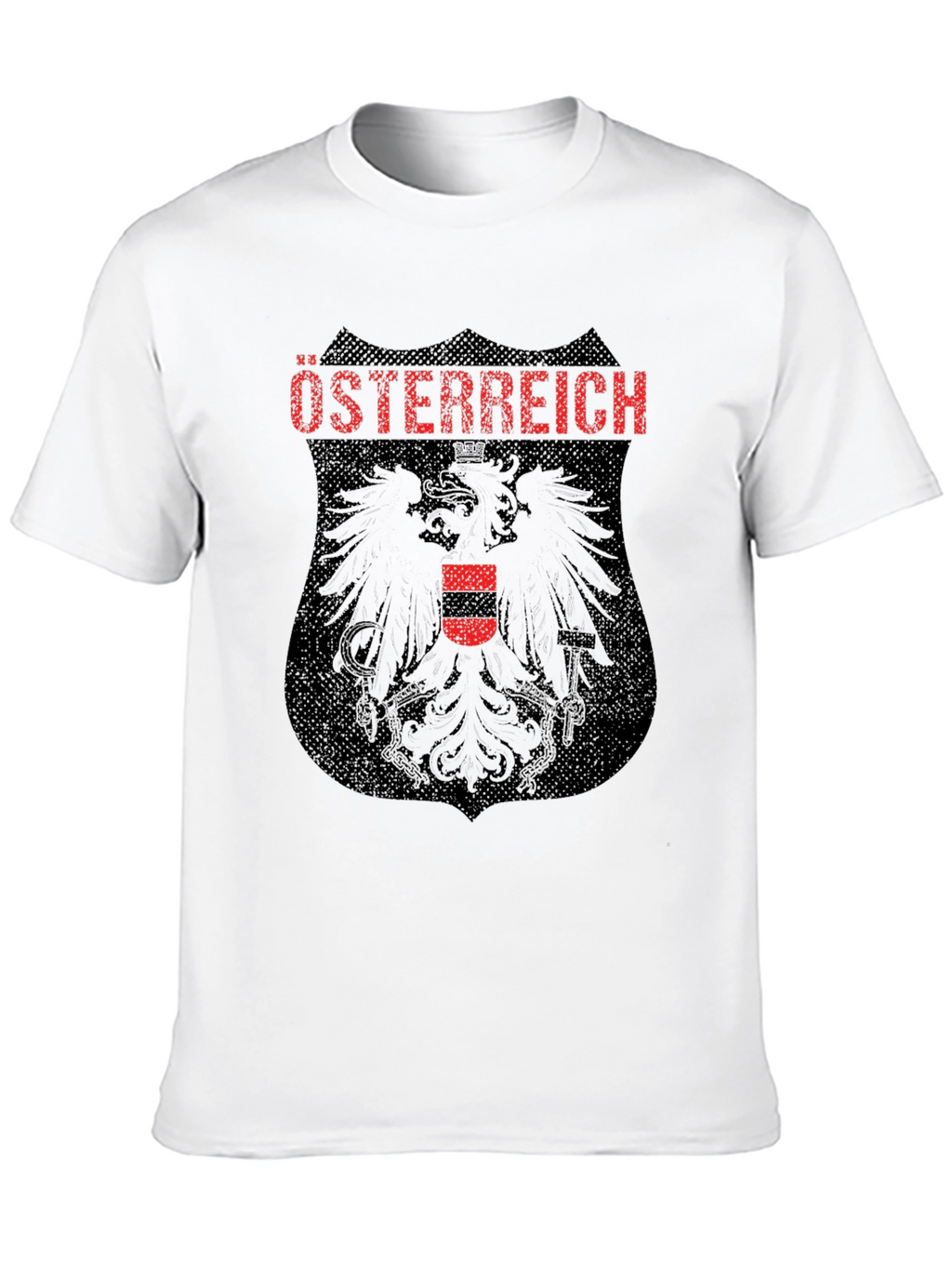 Austria Crest Graphic Tee - Black
