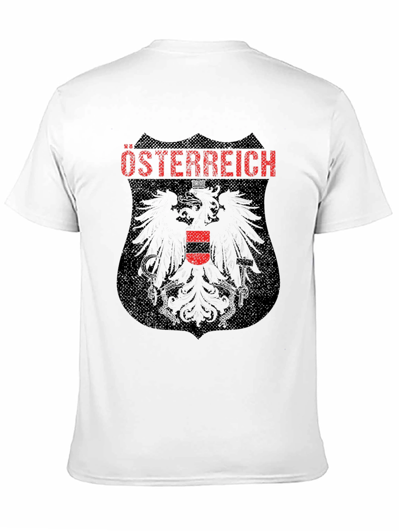 Austria Crest Graphic Tee - Black
