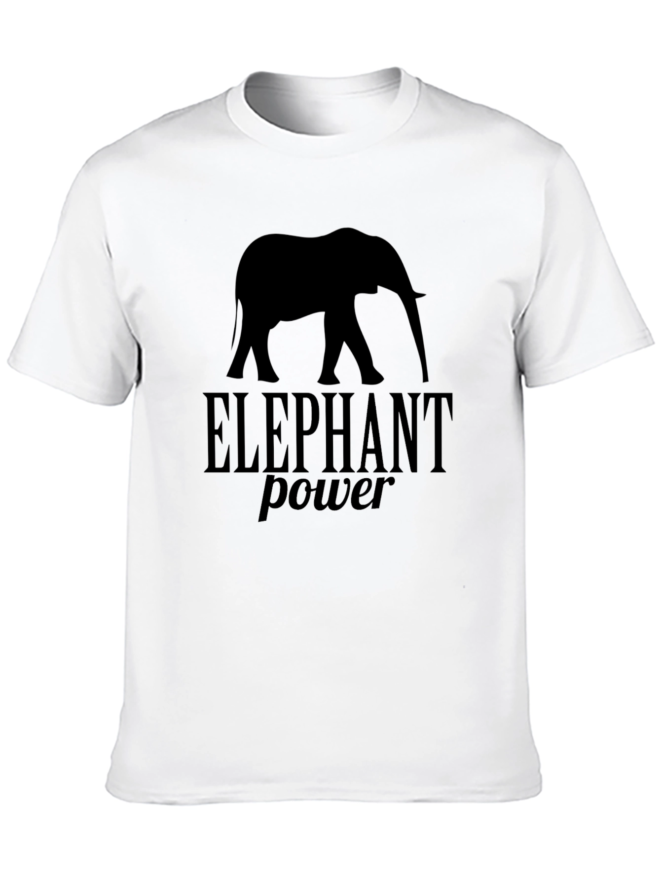 Elephant Power T-Shirt - Bold Graphic Tee