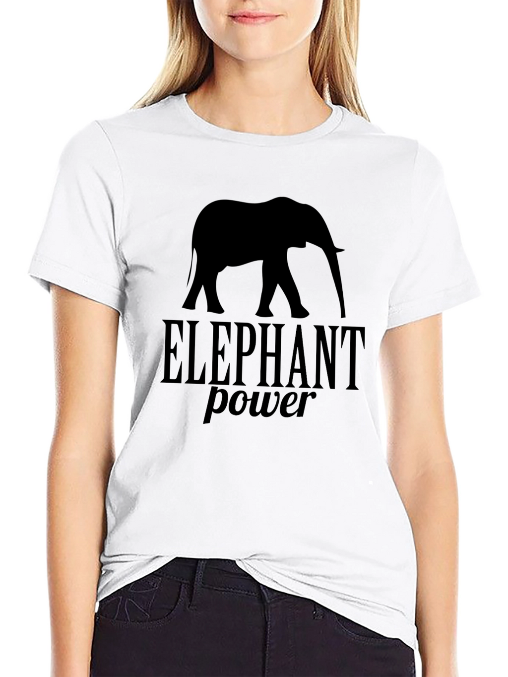 Elephant Power T-Shirt - Bold Graphic Tee