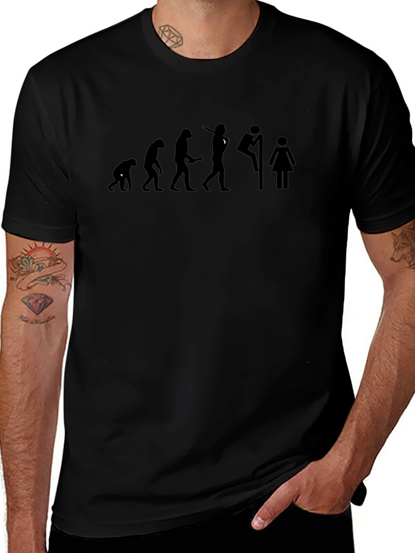 Evolution Humor T-Shirt