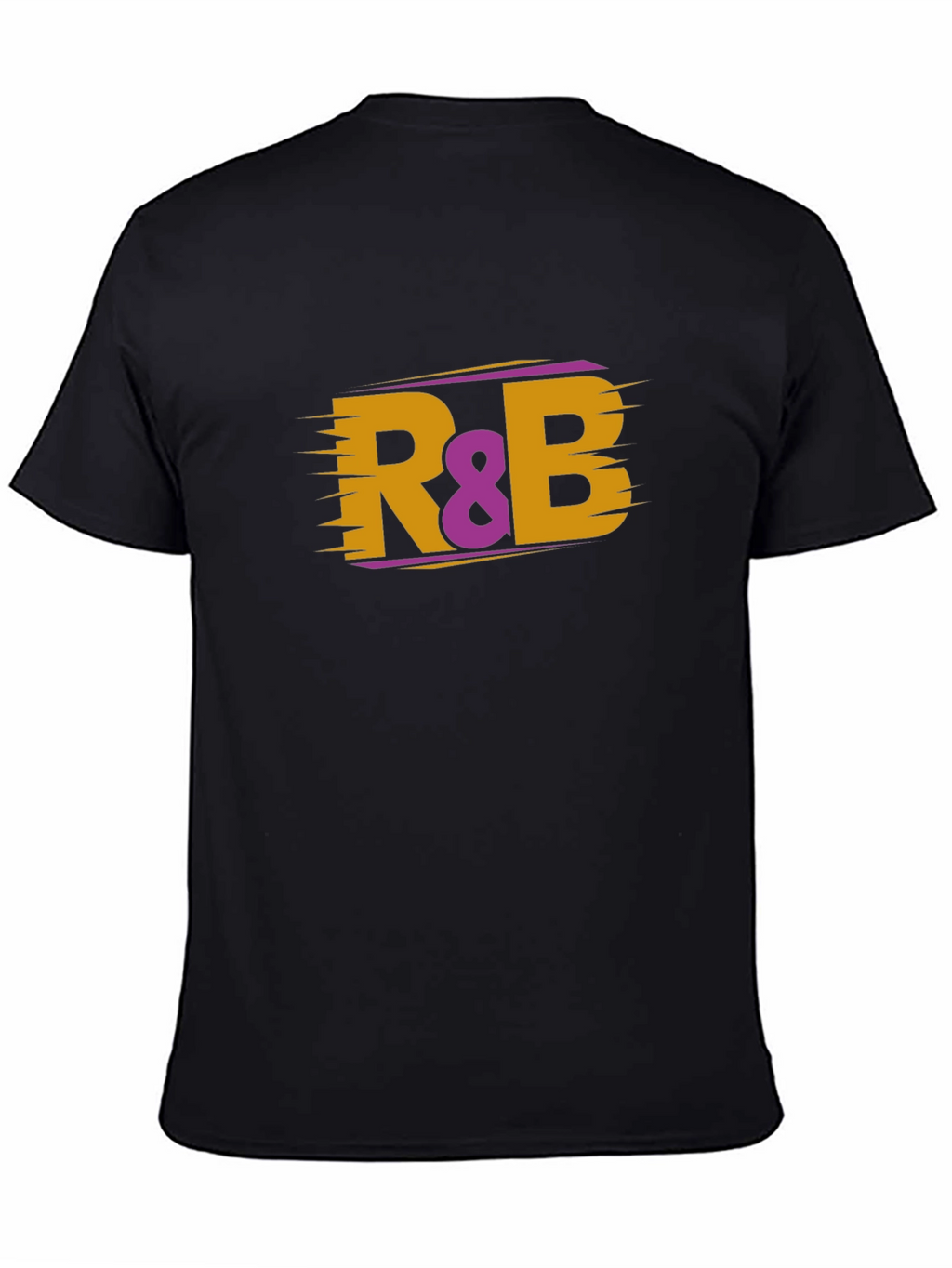 R&B Music T-Shirt - Black Cotton Blend Tee
