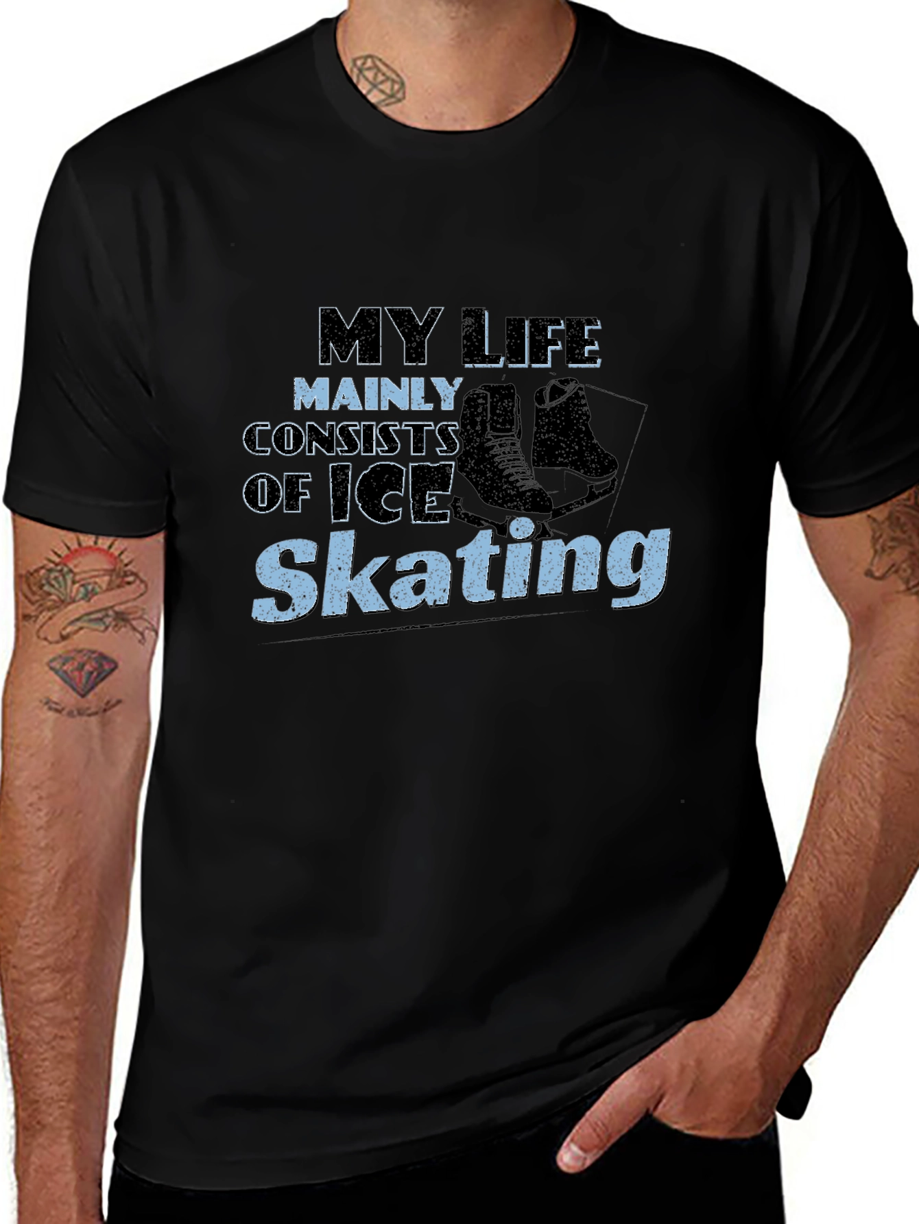 Ice Skating T-Shirt - My Life Skating Tee