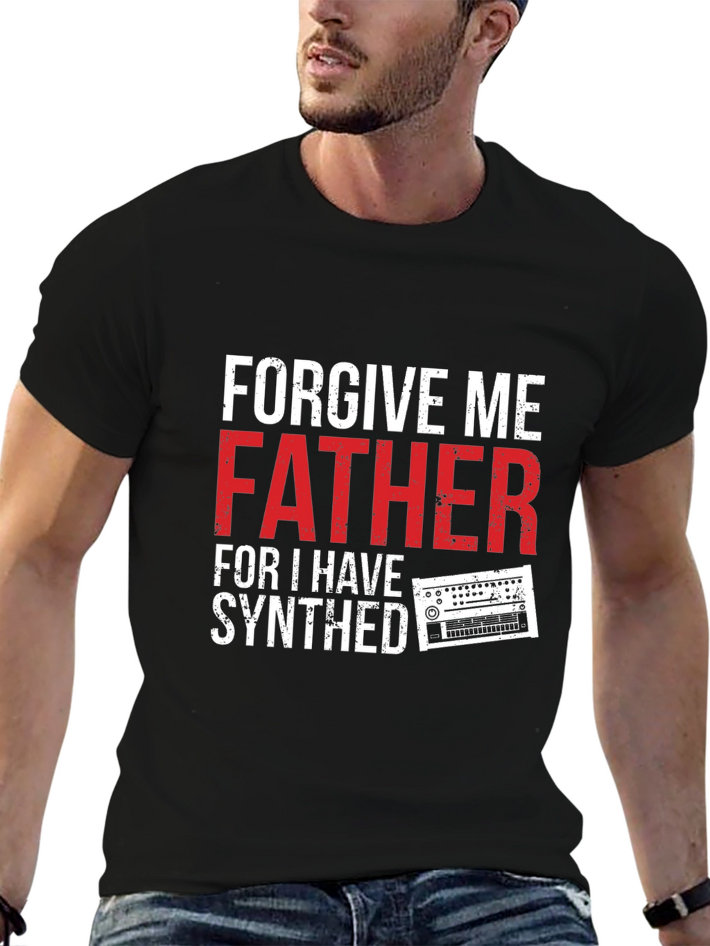 Forgive Me Father I Have Synthed T-Shirt