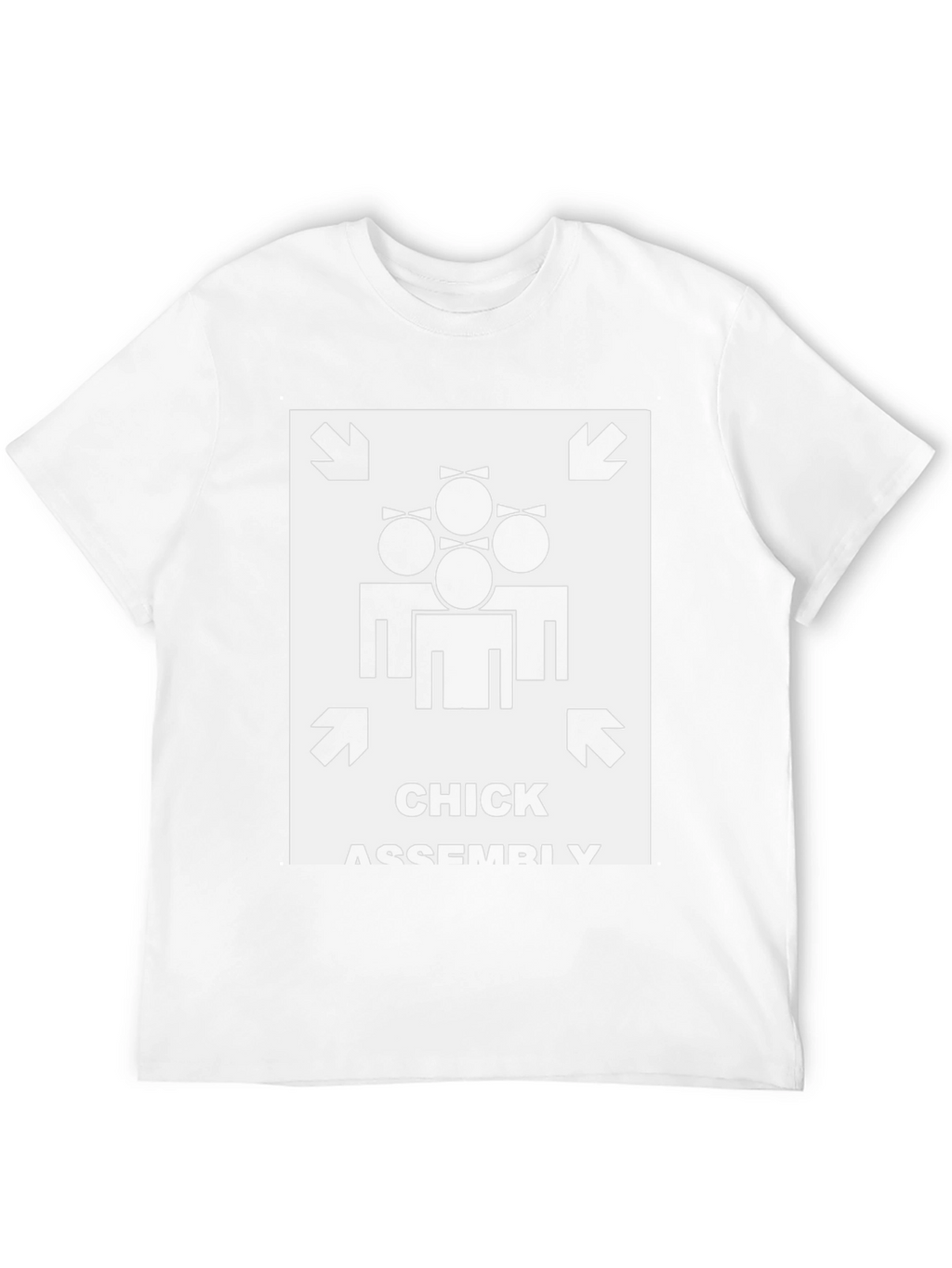 Chick Assembly T-Shirt: Unique Humor Tee