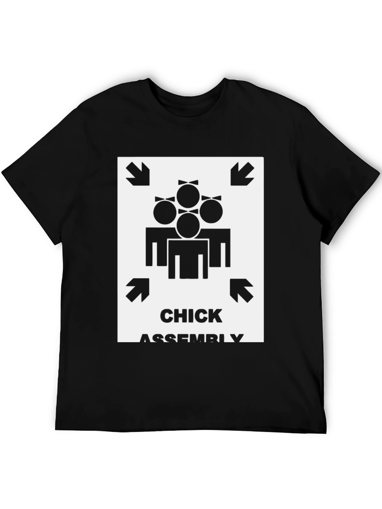 Chick Assembly T-Shirt: Unique Humor Tee