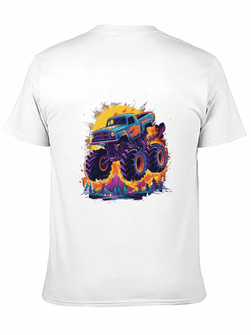 Monster Truck Graphic Tee - Bold & Unique