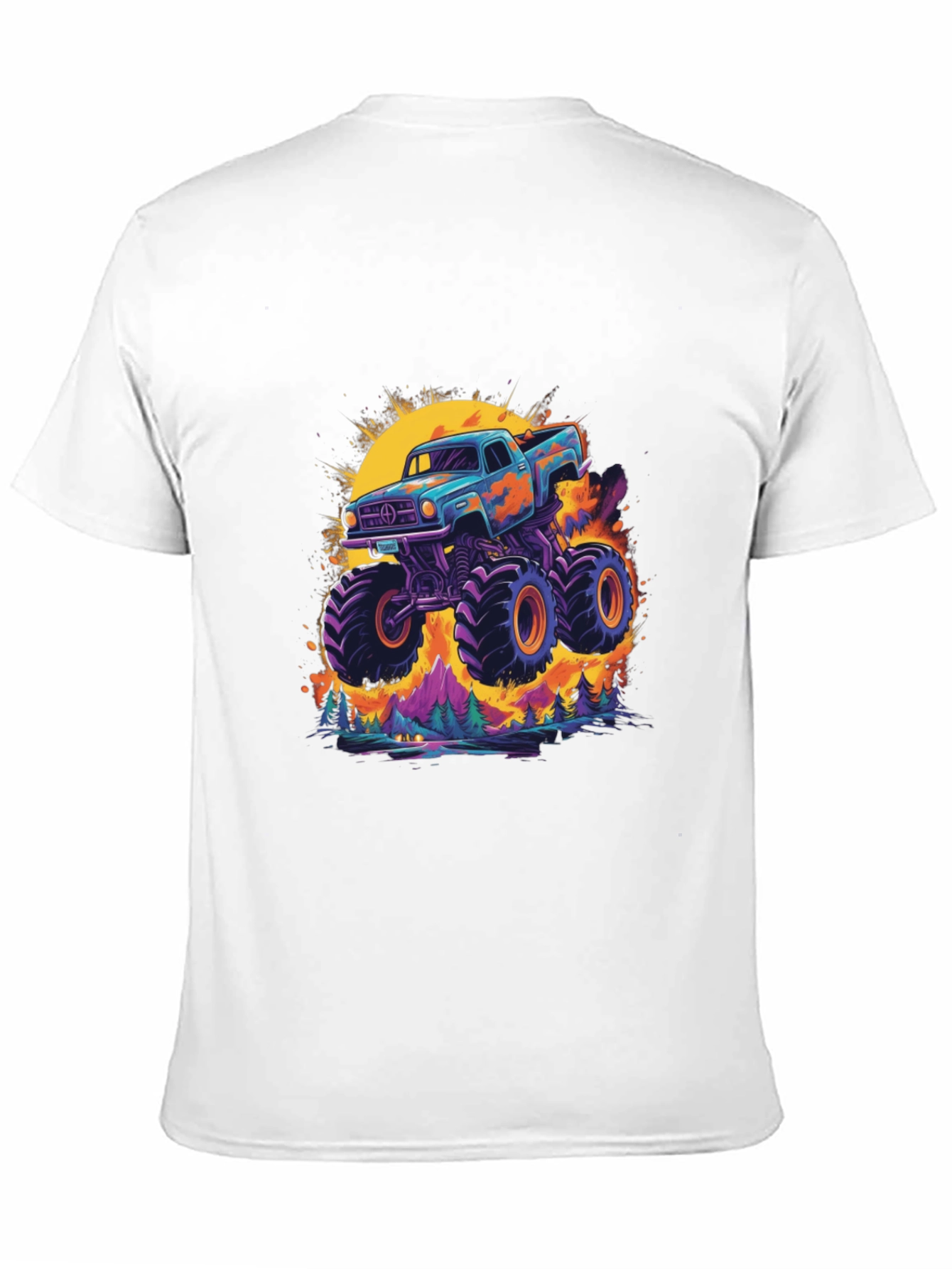 Monster Truck Graphic Tee - Bold & Unique