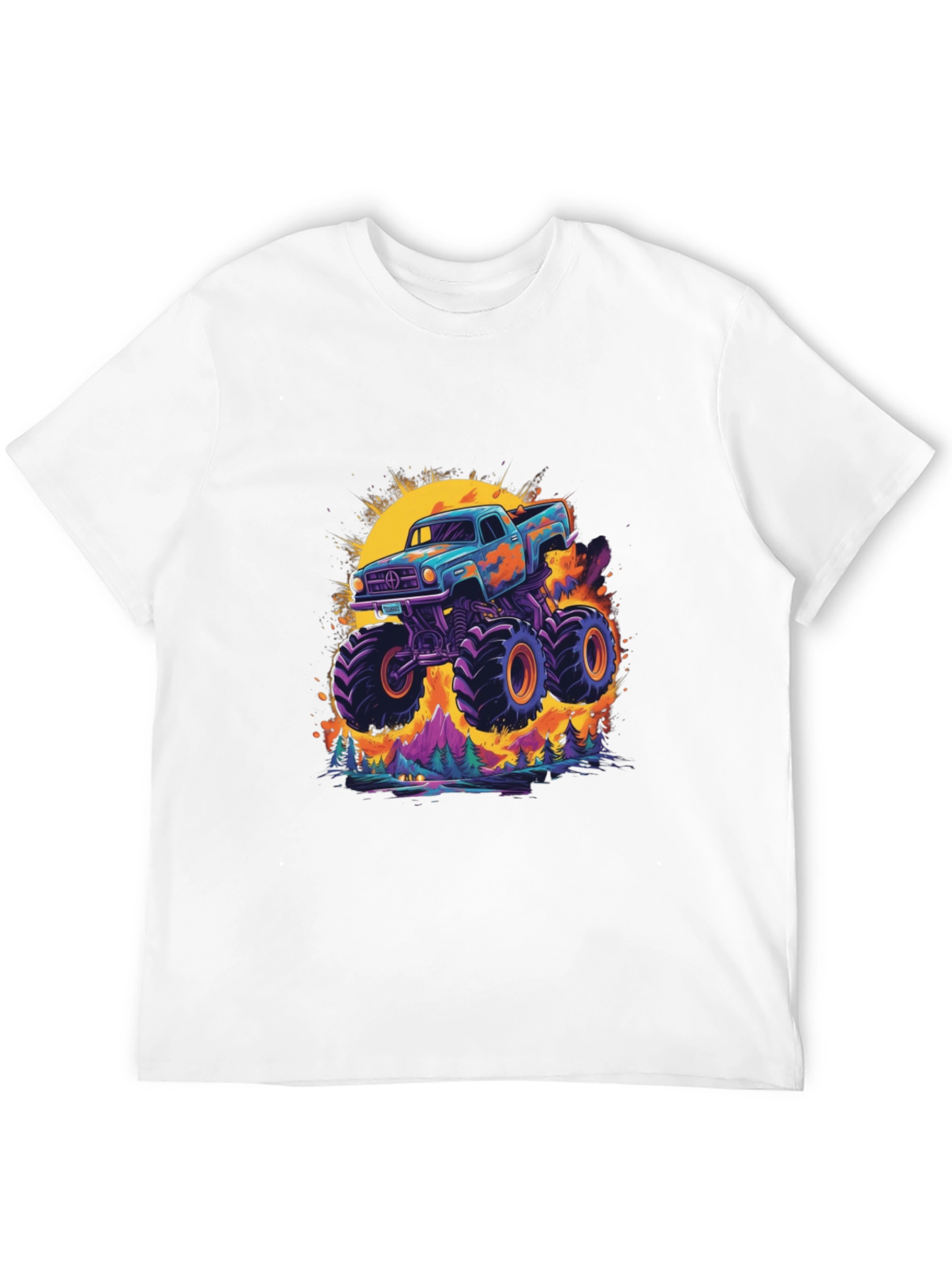 Monster Truck Graphic Tee - Bold & Unique