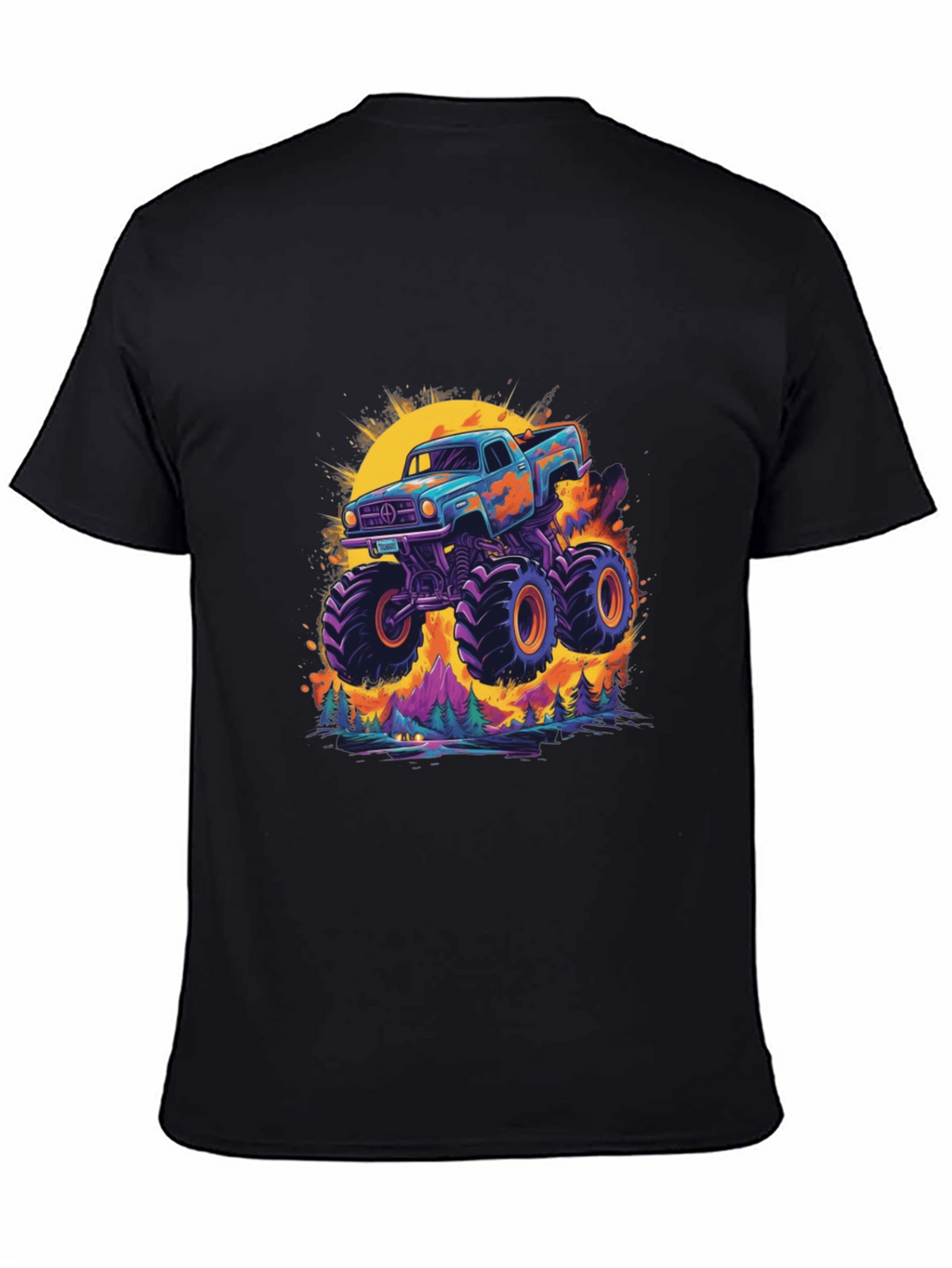 Monster Truck Graphic Tee - Bold & Unique