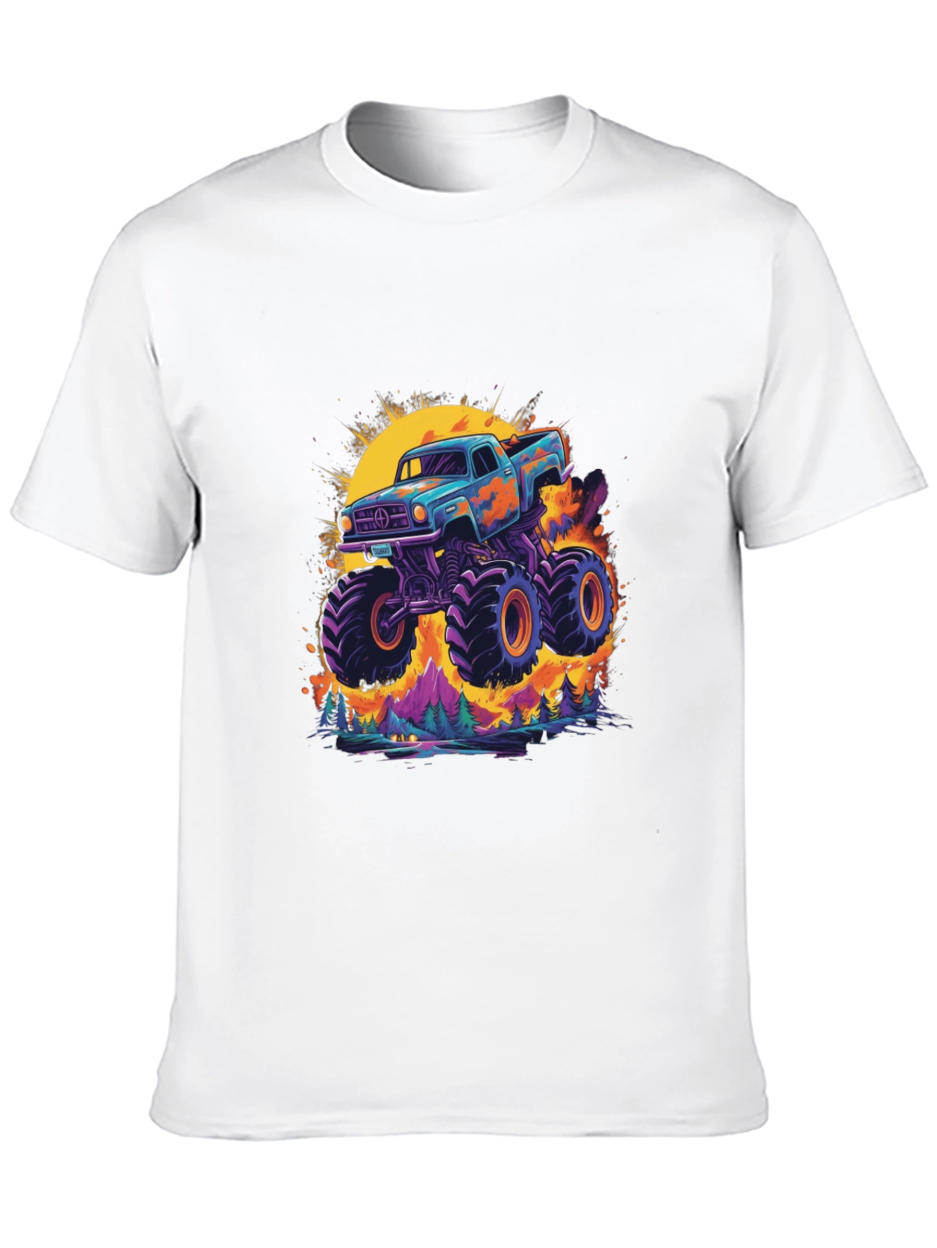 Monster Truck Graphic Tee - Bold & Unique