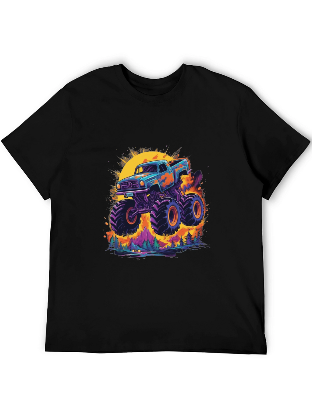 Monster Truck Graphic Tee - Bold & Unique