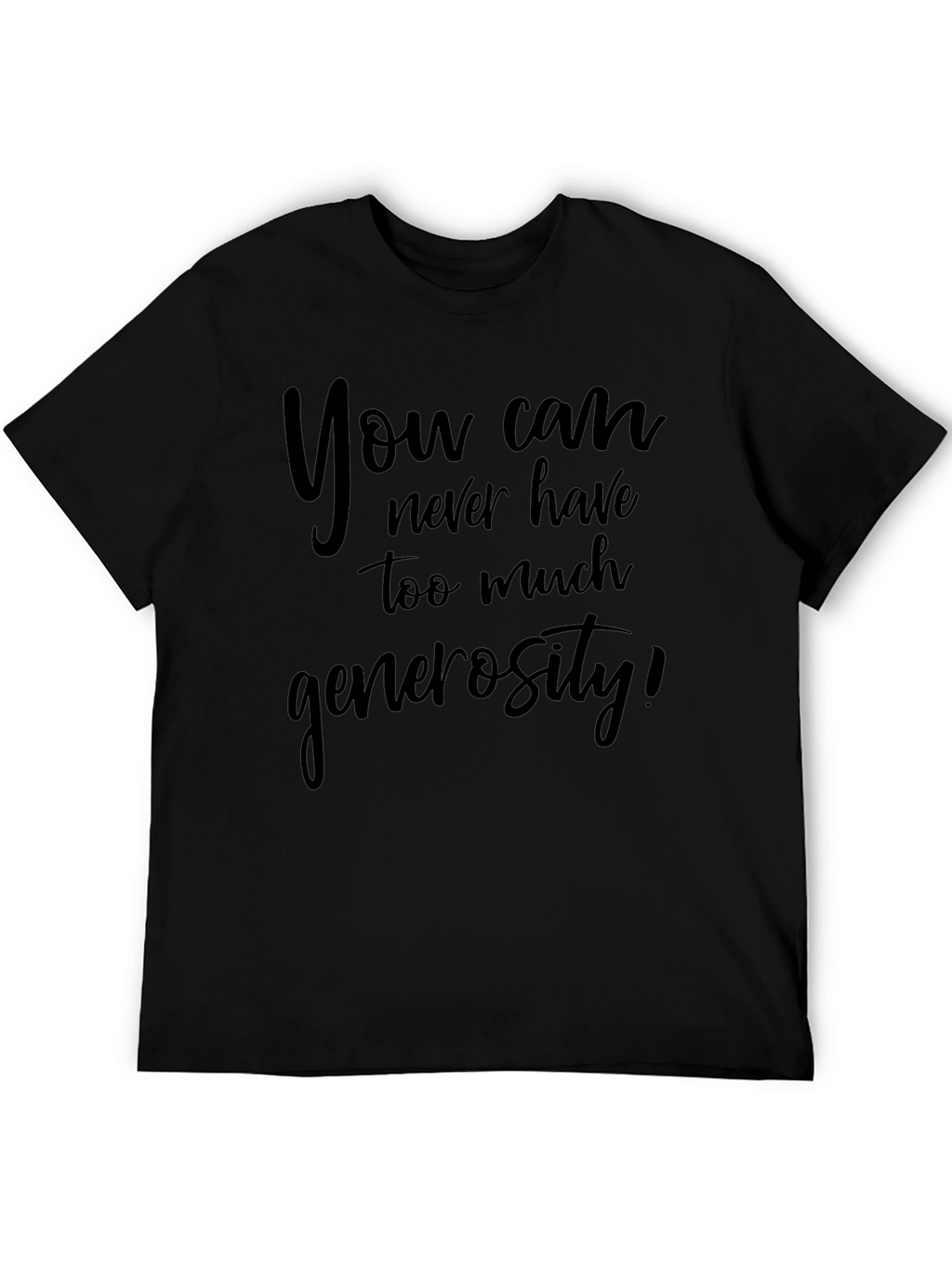 Generosity Graphic Tee - Stylish Comfort