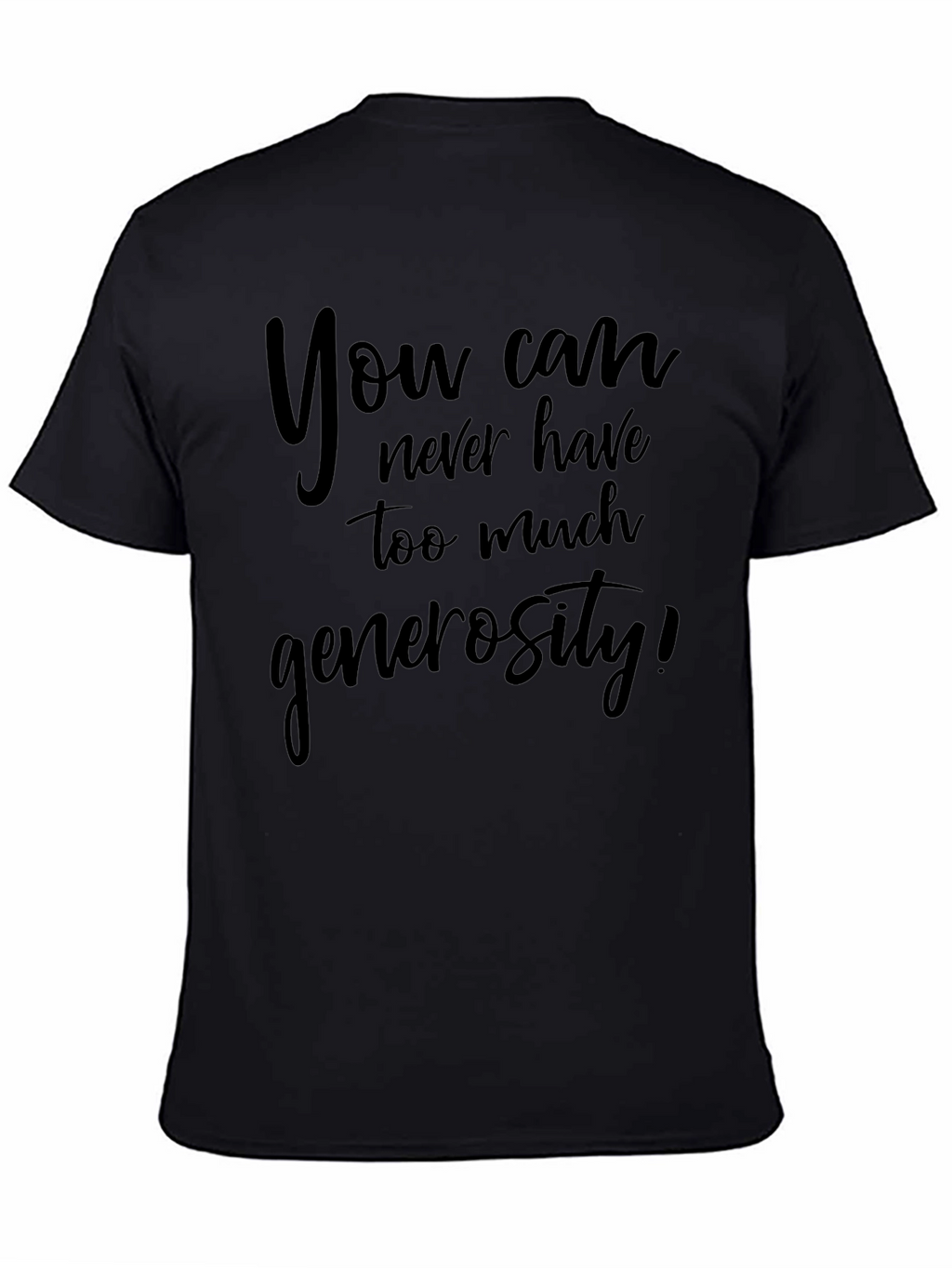 Generosity Graphic Tee - Stylish Comfort