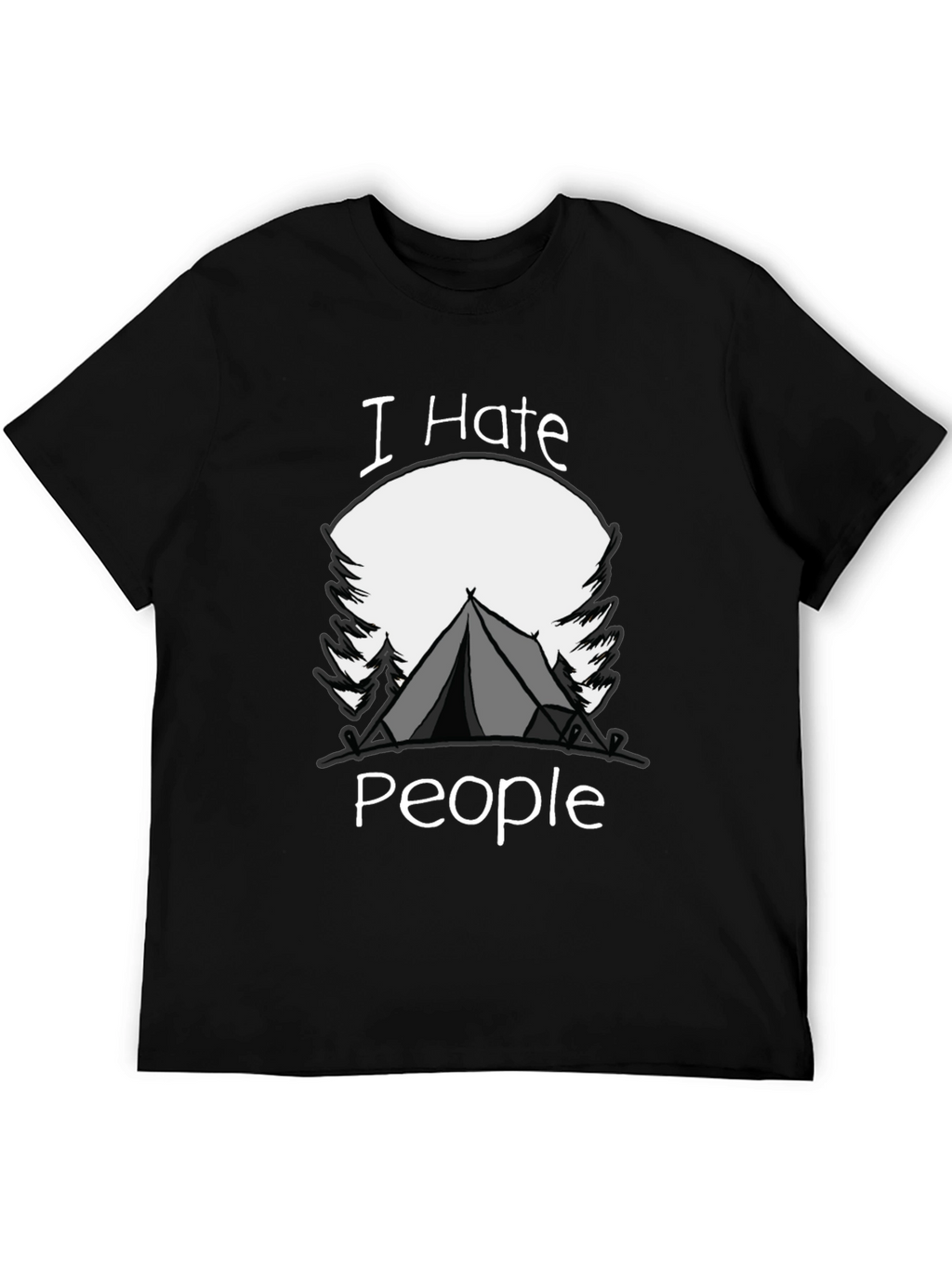 I Hate People Camping T-Shirt