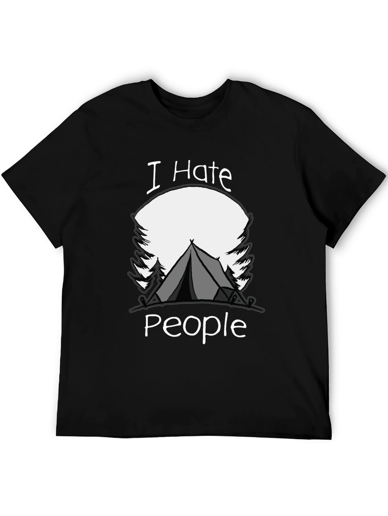 I Hate People Camping T-Shirt