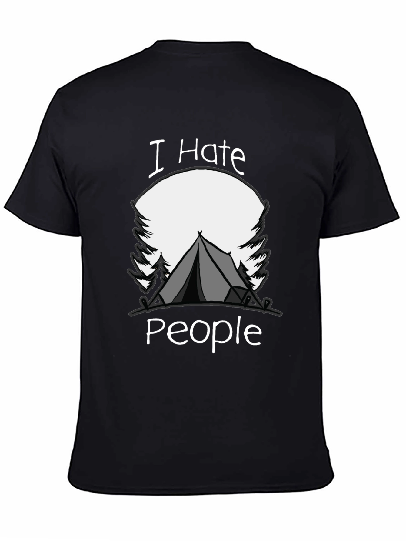 I Hate People Camping T-Shirt