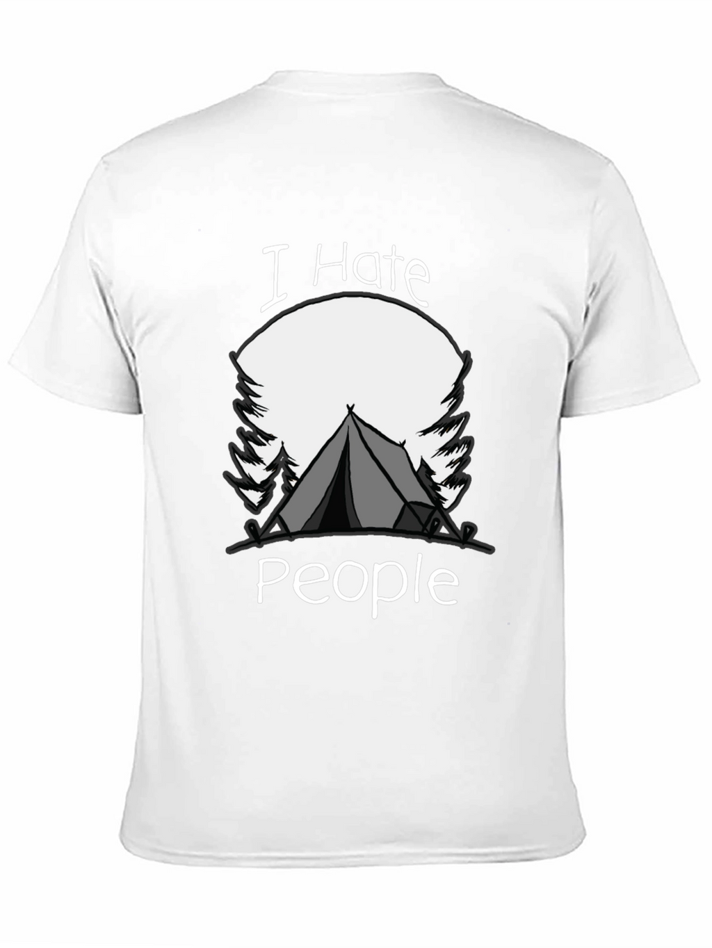 I Hate People Camping T-Shirt