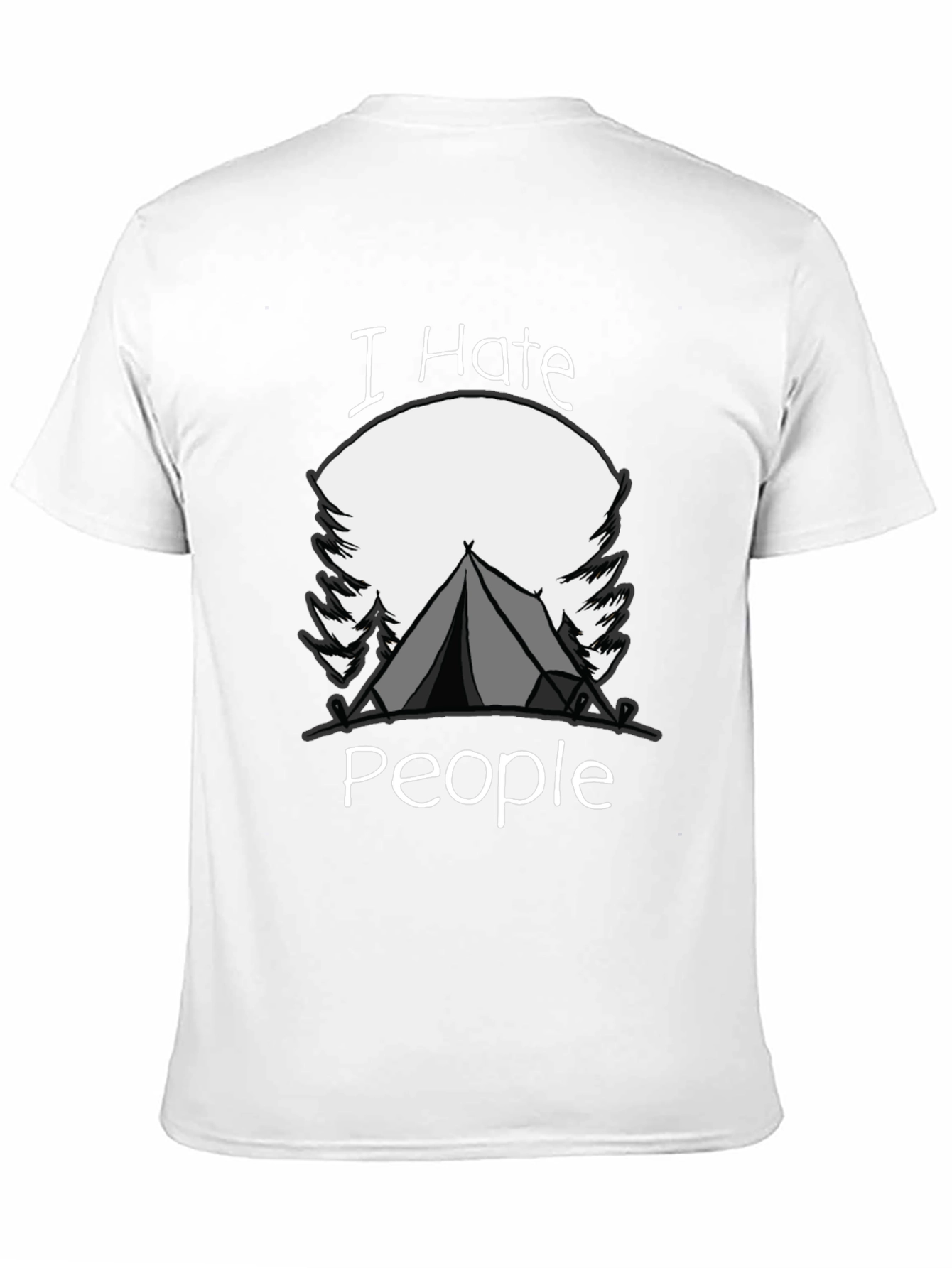 I Hate People Camping T-Shirt