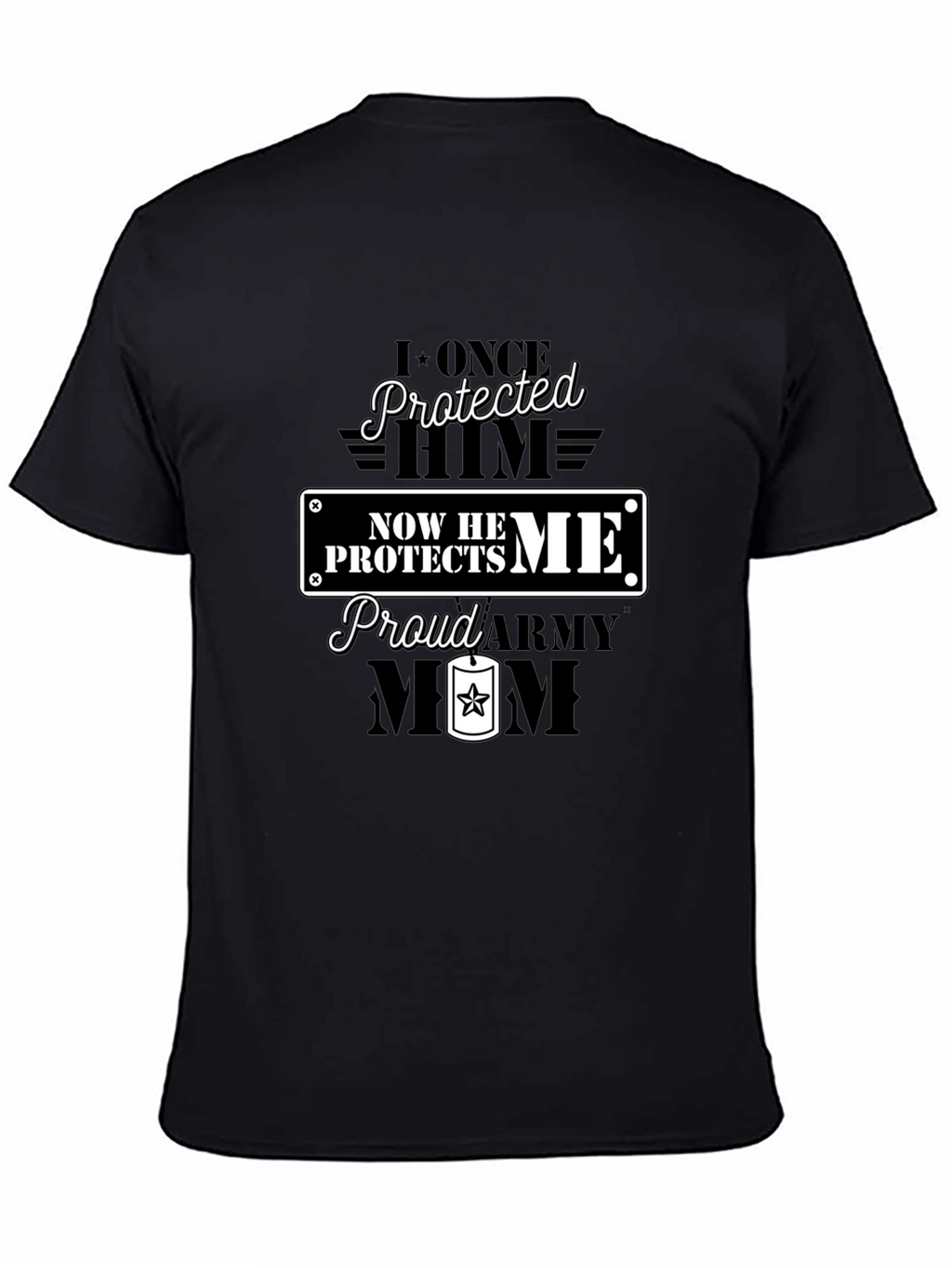 Proud Army Mom Graphic Tee