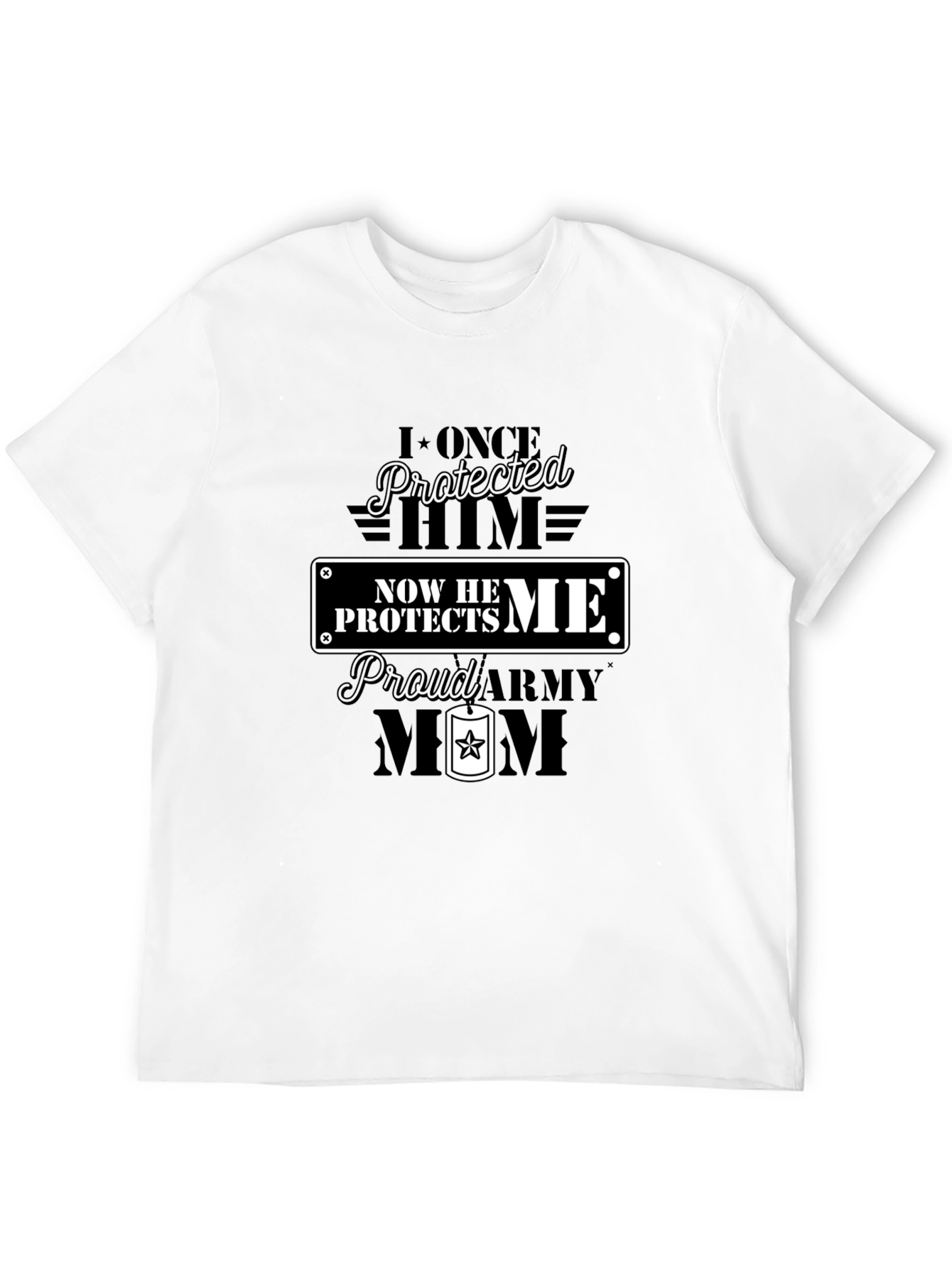 Proud Army Mom Graphic Tee
