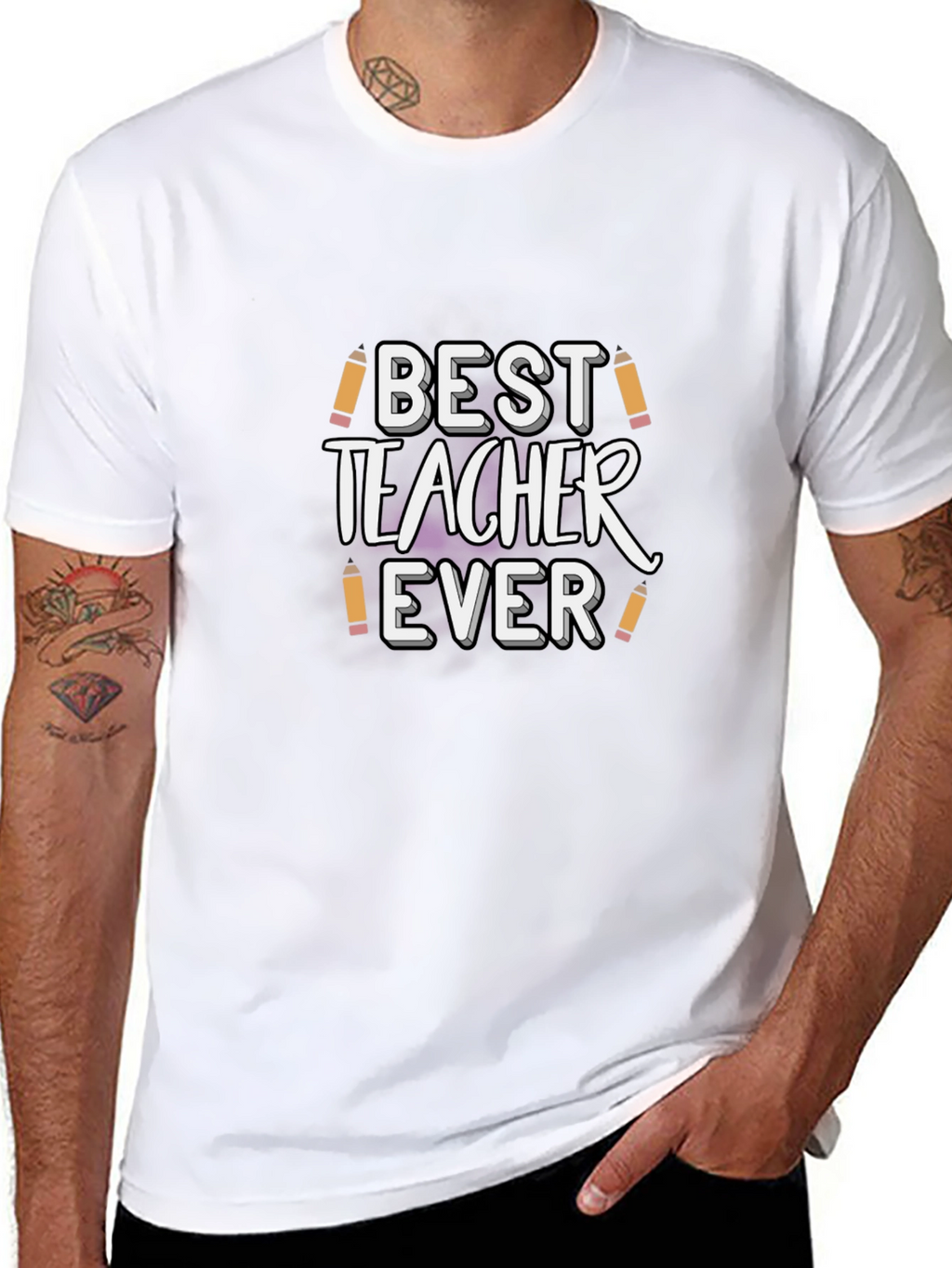 Best Teacher Ever Graphic Tee