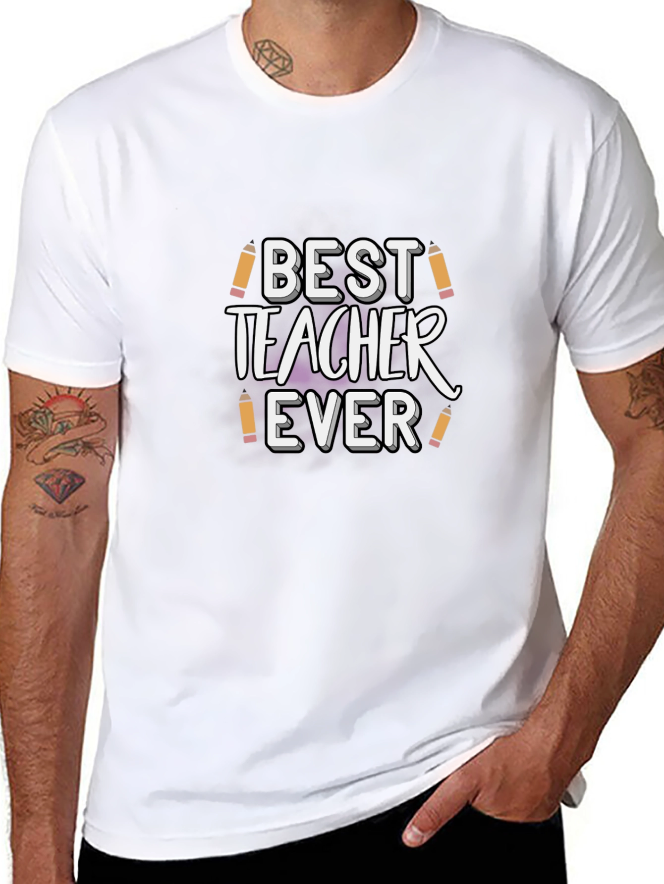 Best Teacher Ever Graphic Tee