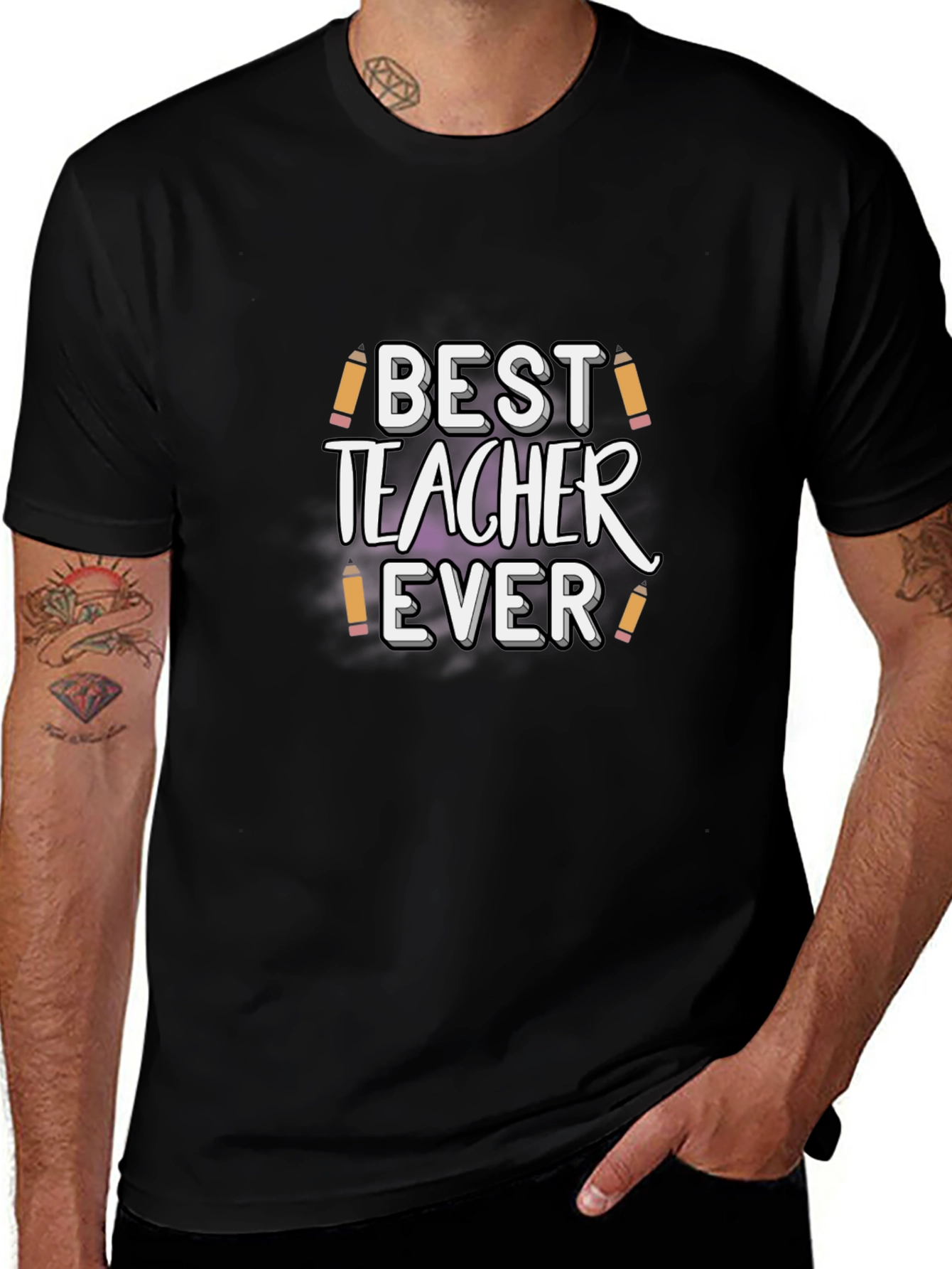 Best Teacher Ever Graphic Tee