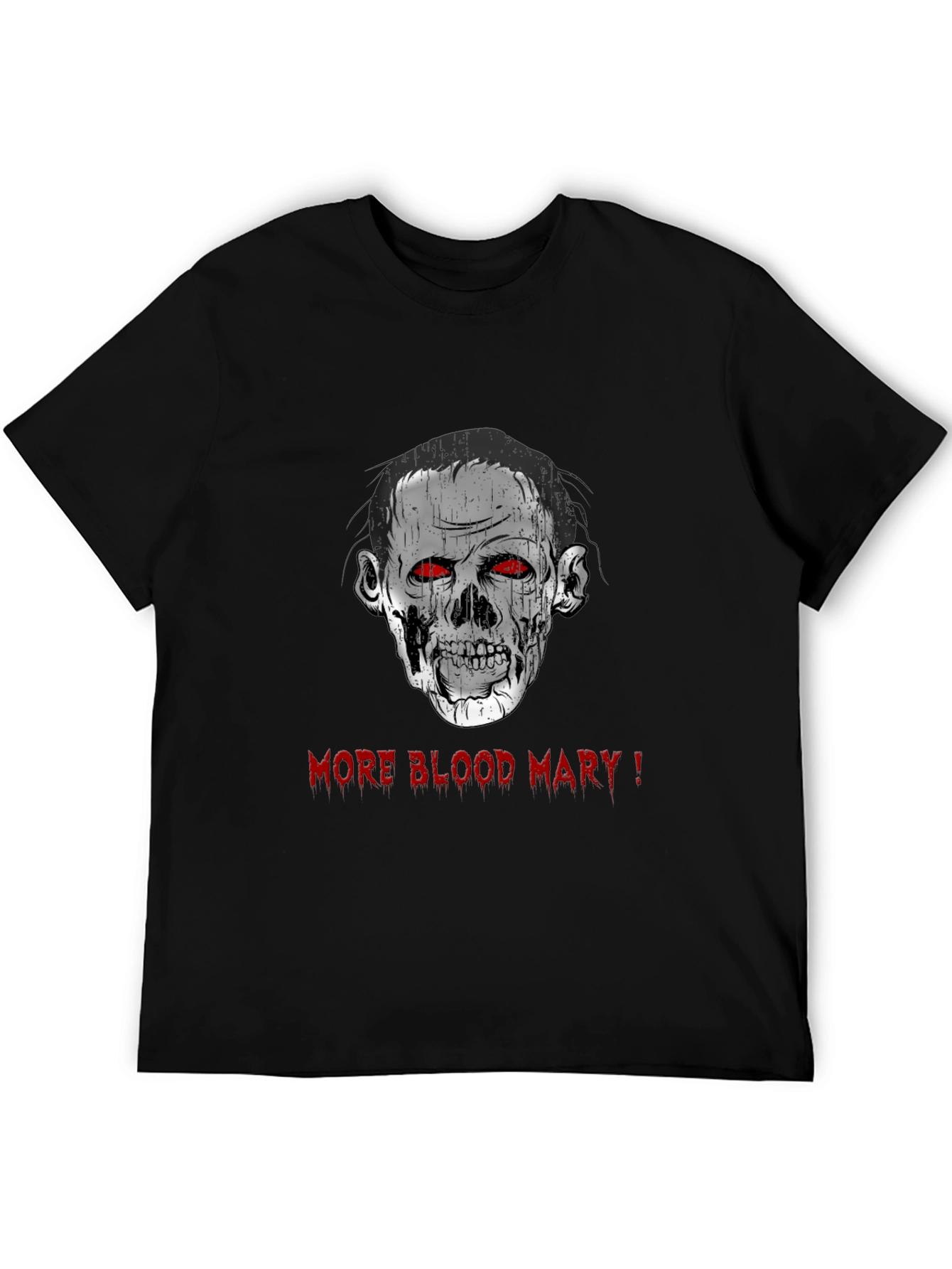 Zombie More Blood Mary! Graphic Black T-Shirt