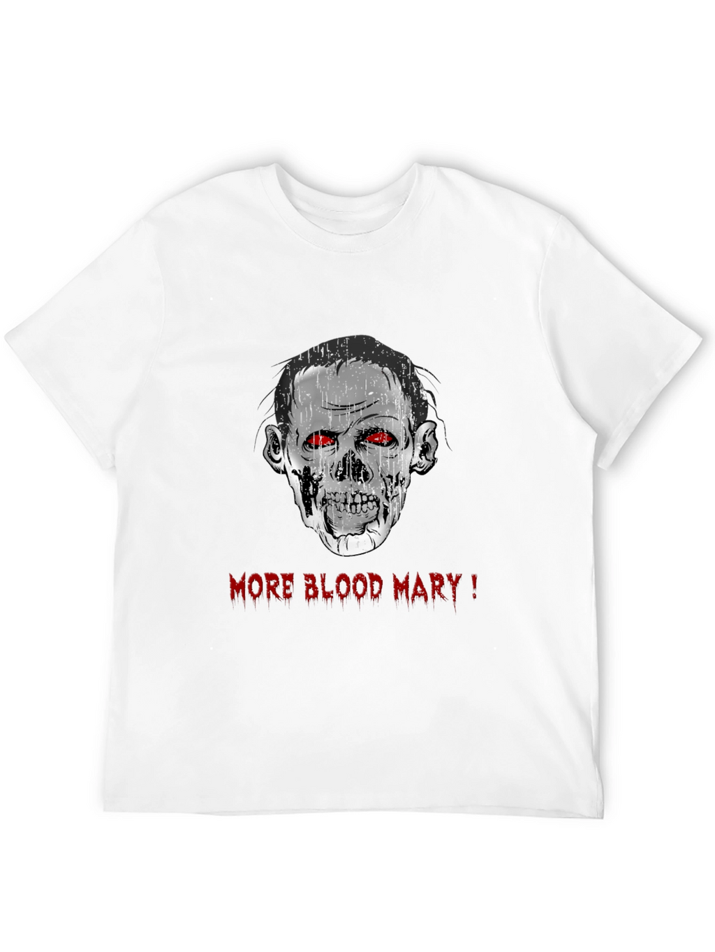 Zombie More Blood Mary! Graphic Black T-Shirt