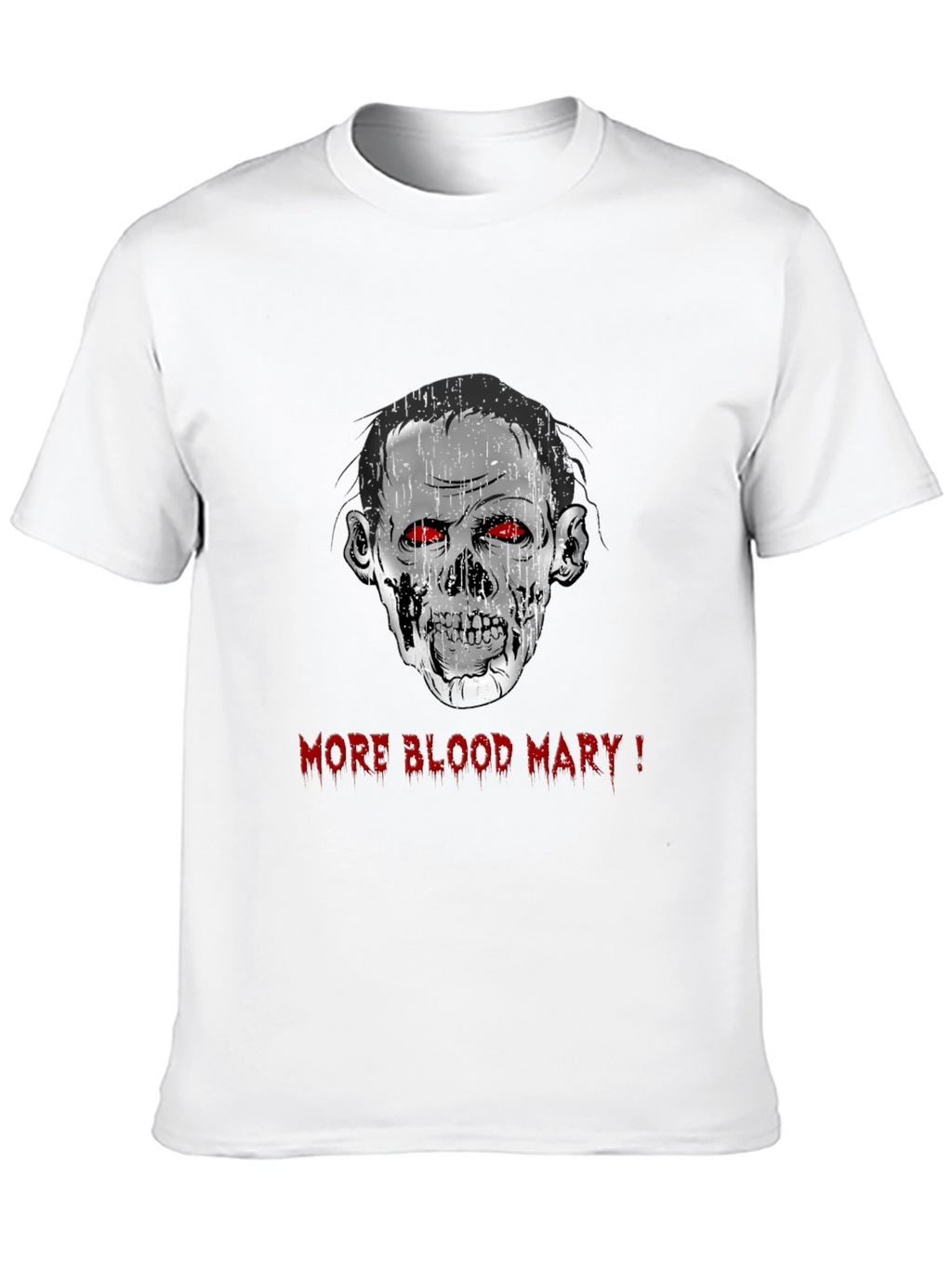 Zombie More Blood Mary! Graphic Black T-Shirt