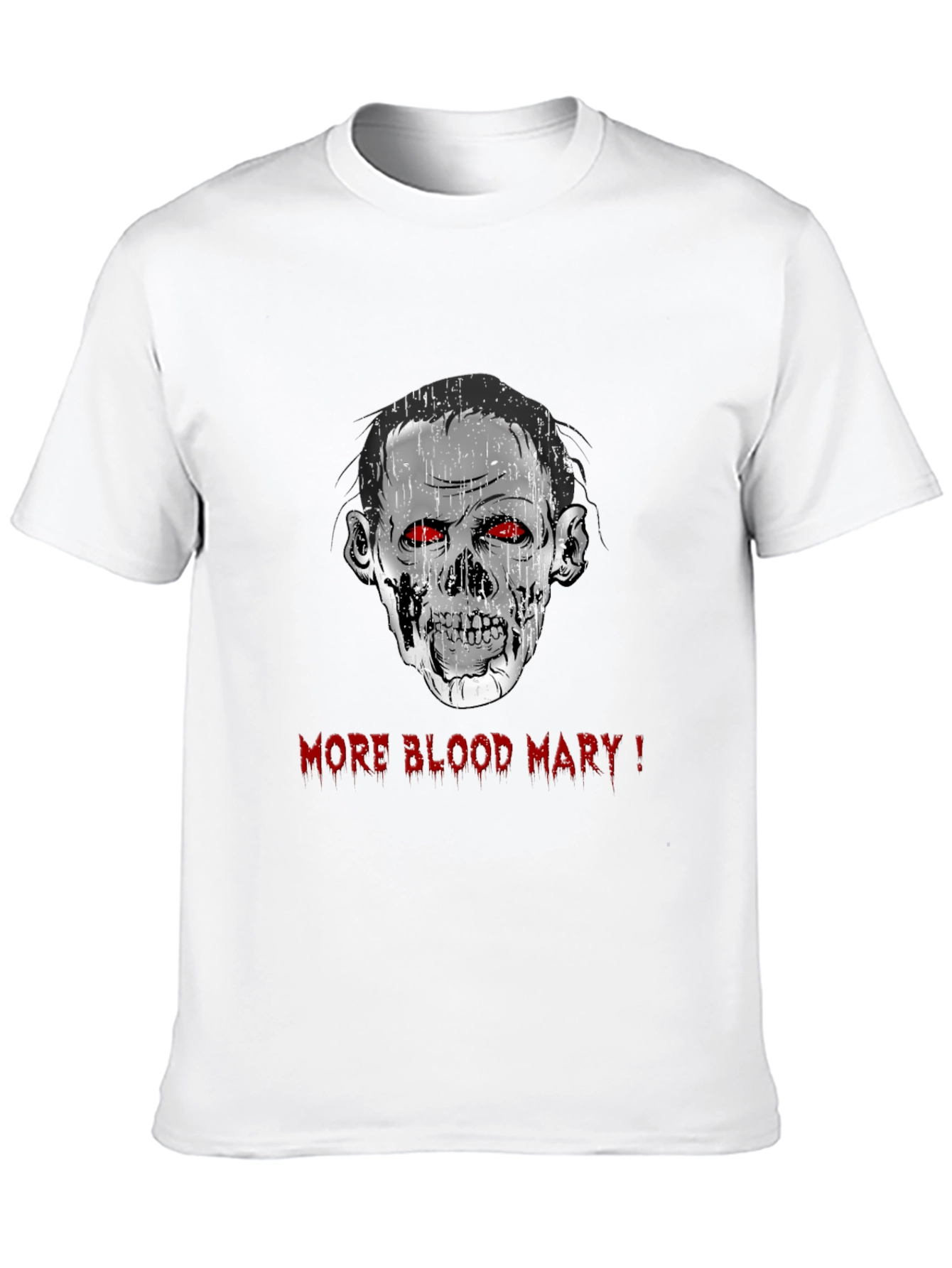 Zombie More Blood Mary! Graphic Black T-Shirt